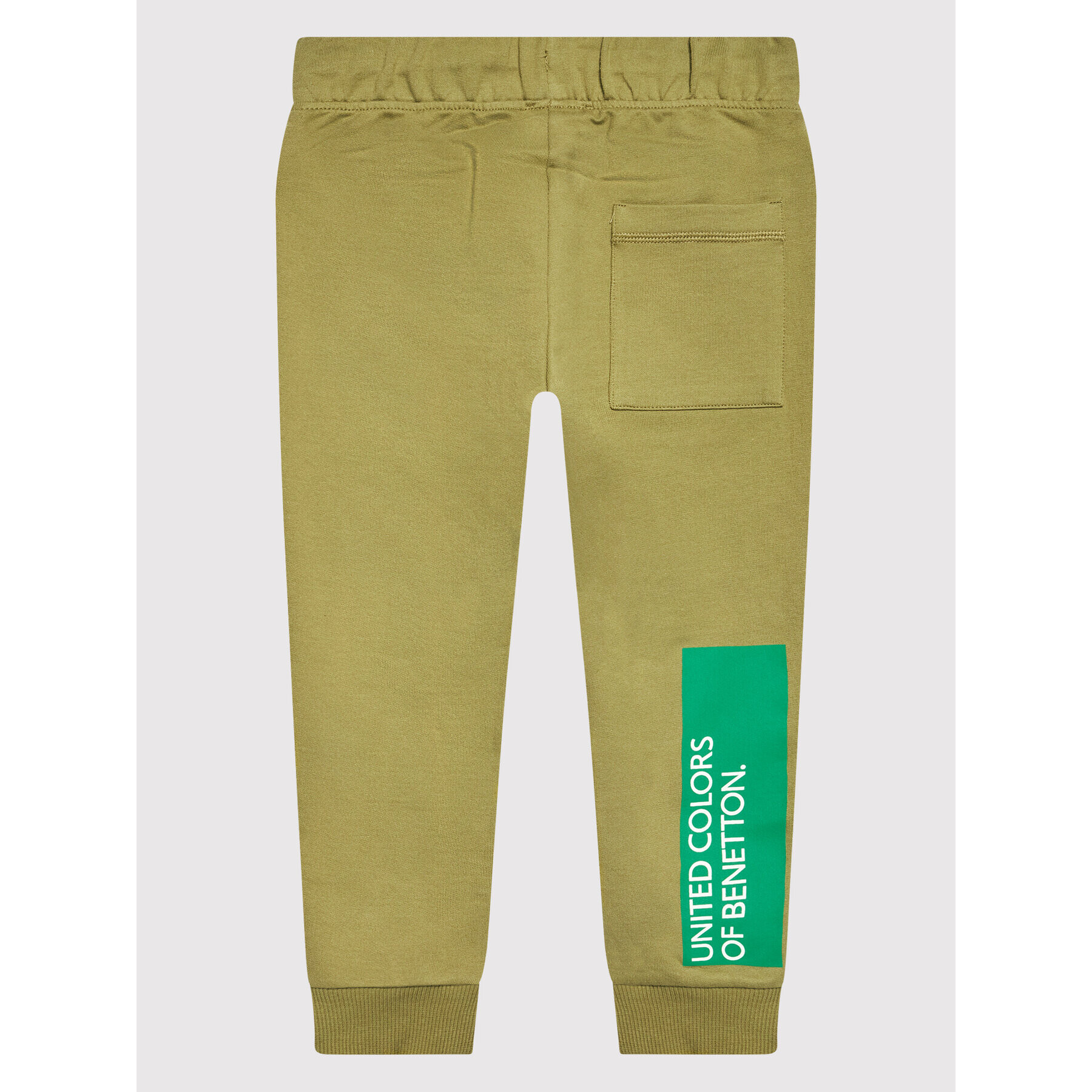 United Colors Of Benetton Teplákové kalhoty 3BC1I0986 Zelená Regular Fit - Pepit.cz