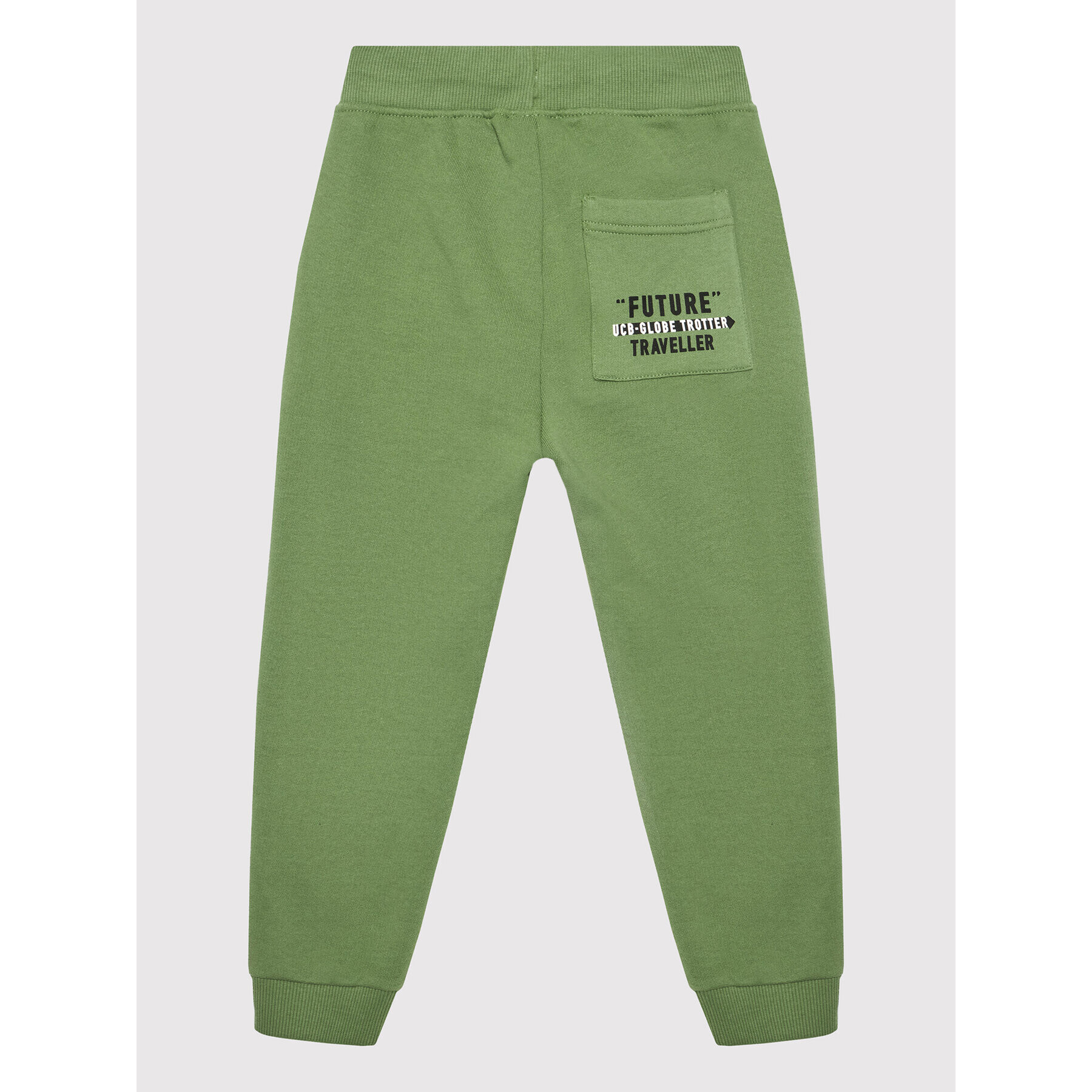 United Colors Of Benetton Teplákové kalhoty 3EB5I0491 Zelená Regular Fit - Pepit.cz