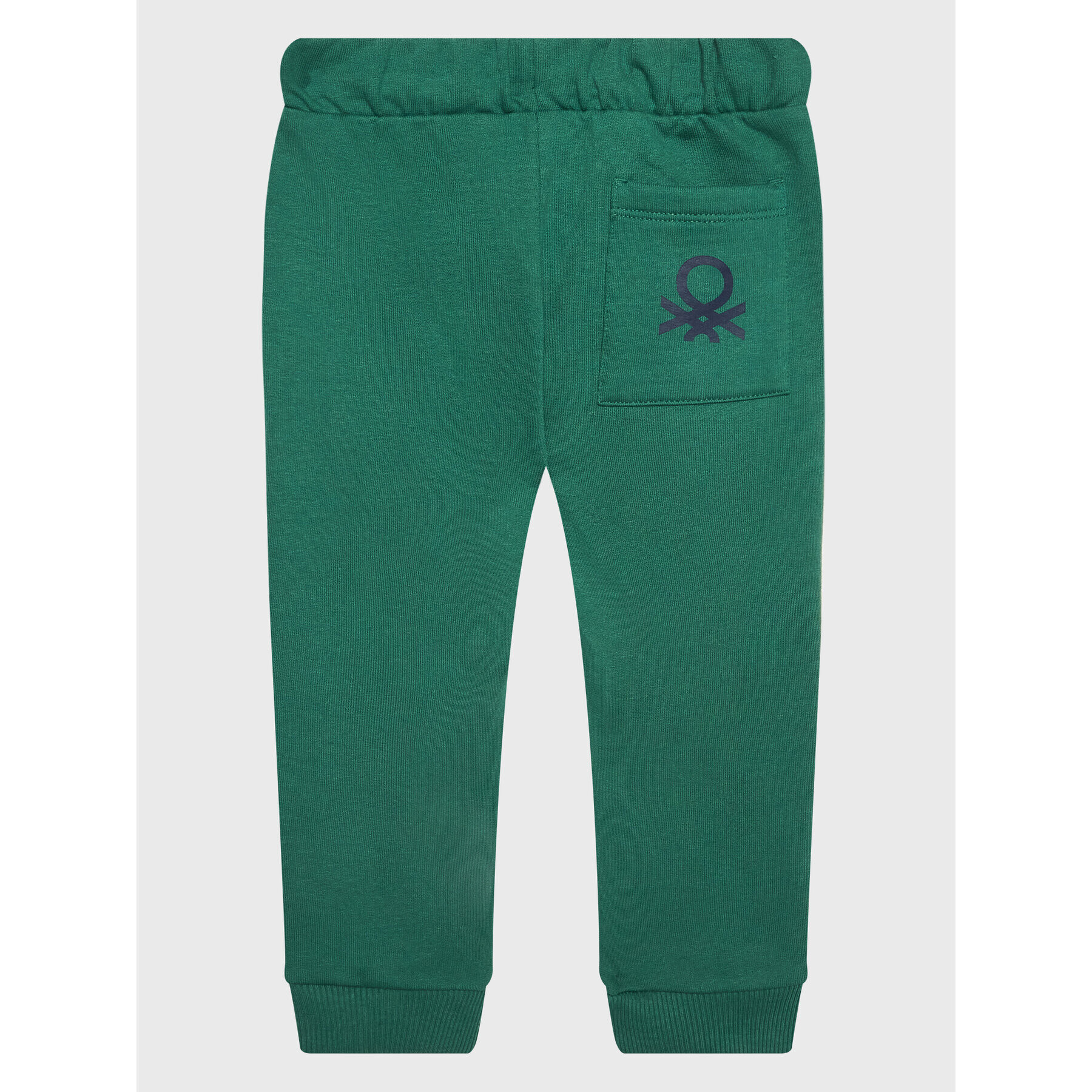 United Colors Of Benetton Teplákové kalhoty 3JLXGF016 Zelená Regular Fit - Pepit.cz