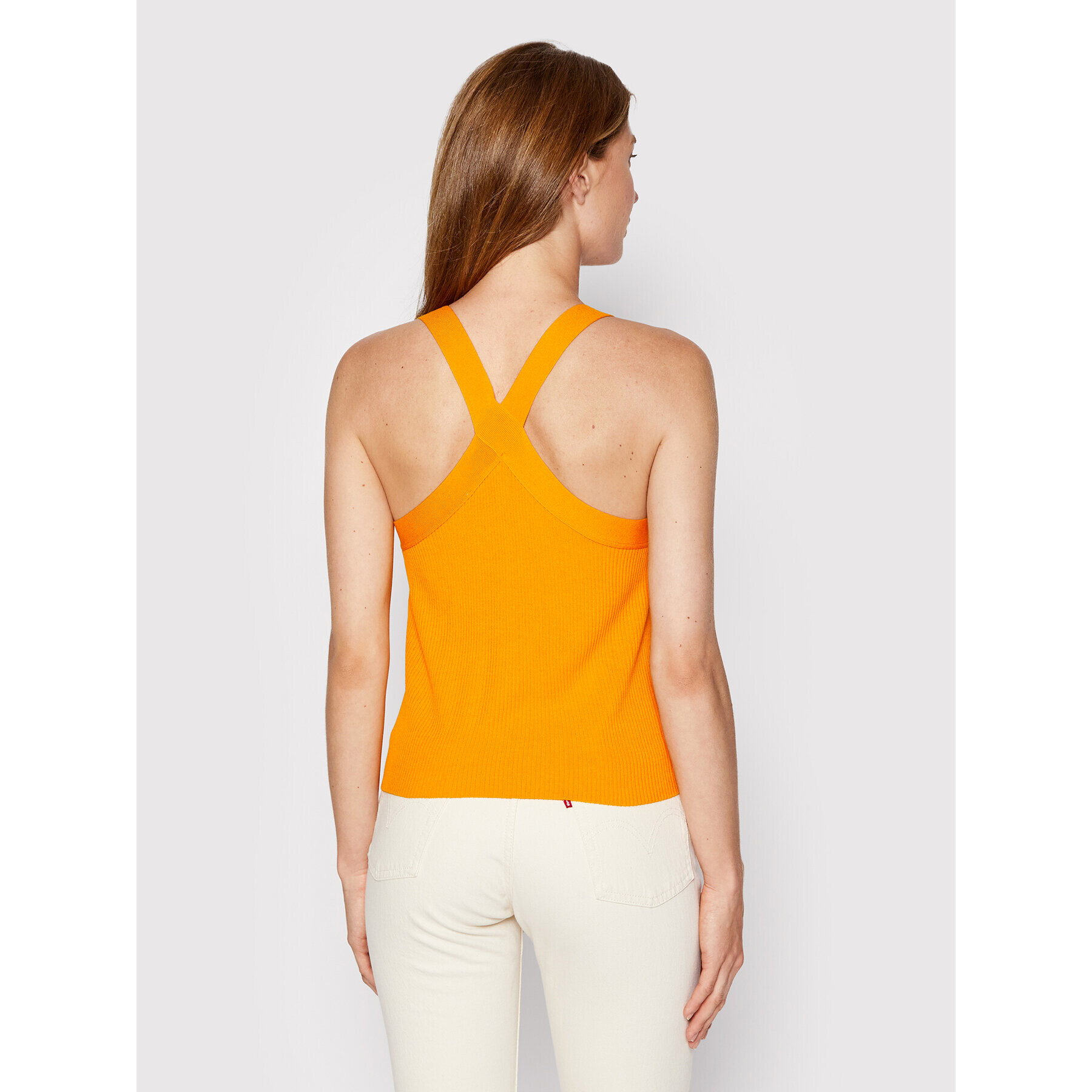 United Colors Of Benetton Top 1084DH004 Oranžová Regular Fit - Pepit.cz