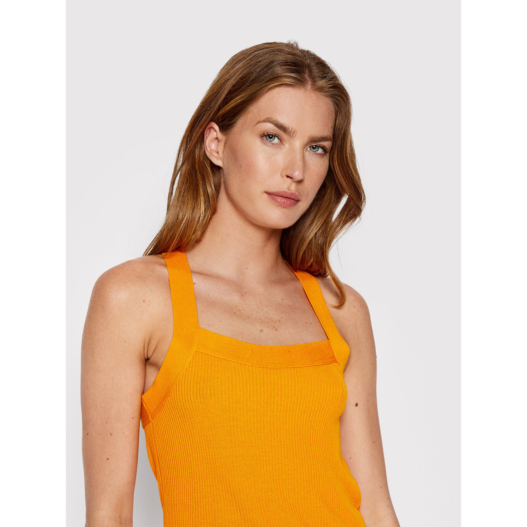 United Colors Of Benetton Top 1084DH004 Oranžová Regular Fit - Pepit.cz