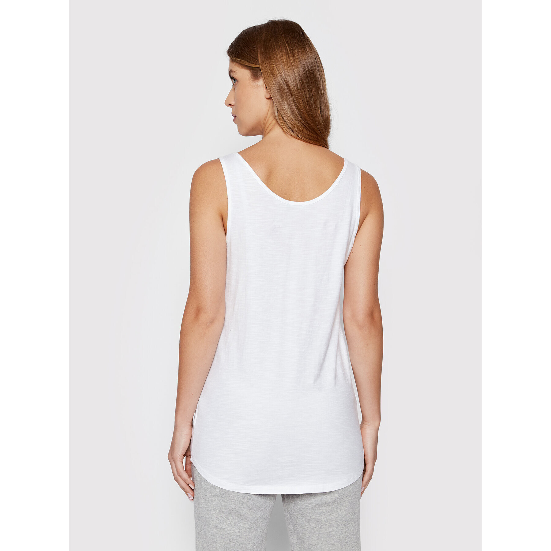 United Colors Of Benetton Top 3BVXE8430 Bílá Regular Fit - Pepit.cz