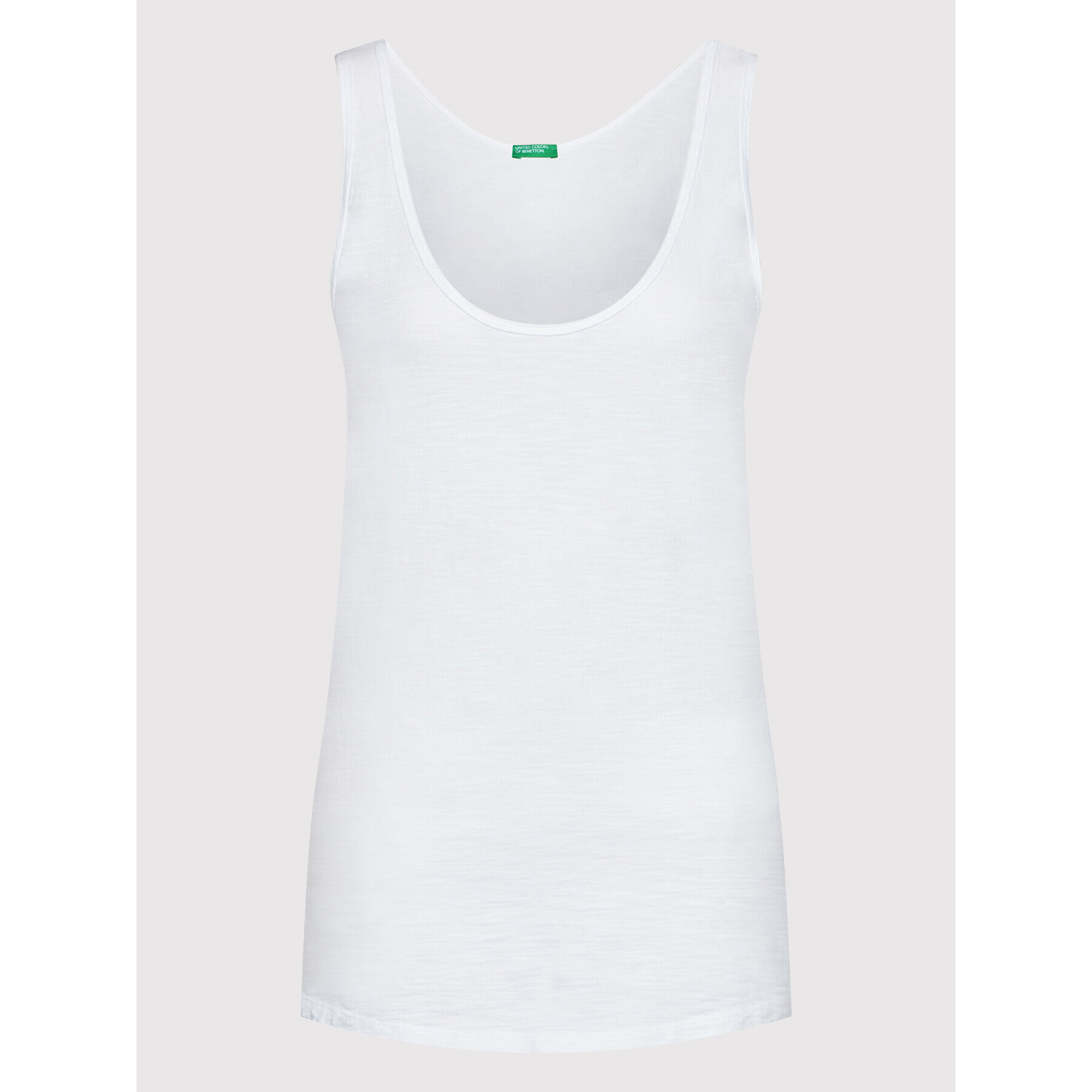 United Colors Of Benetton Top 3BVXE8430 Bílá Regular Fit - Pepit.cz