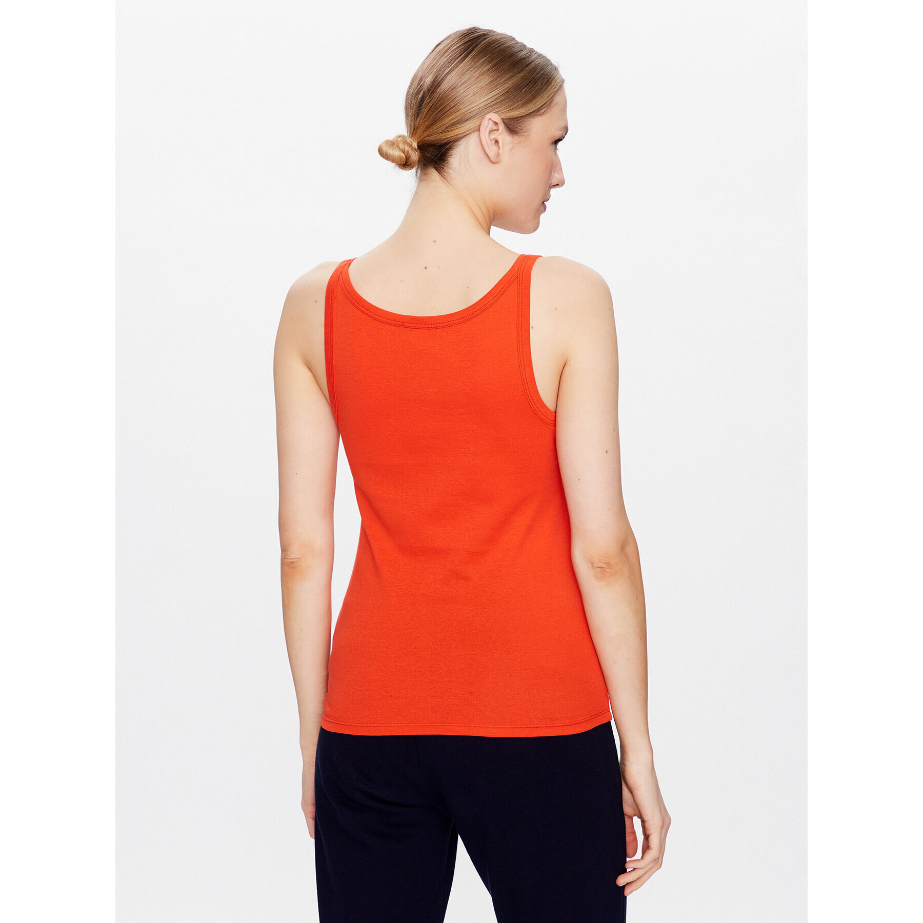 United Colors Of Benetton Top 3GA2E8397 Oranžová Regular Fit - Pepit.cz