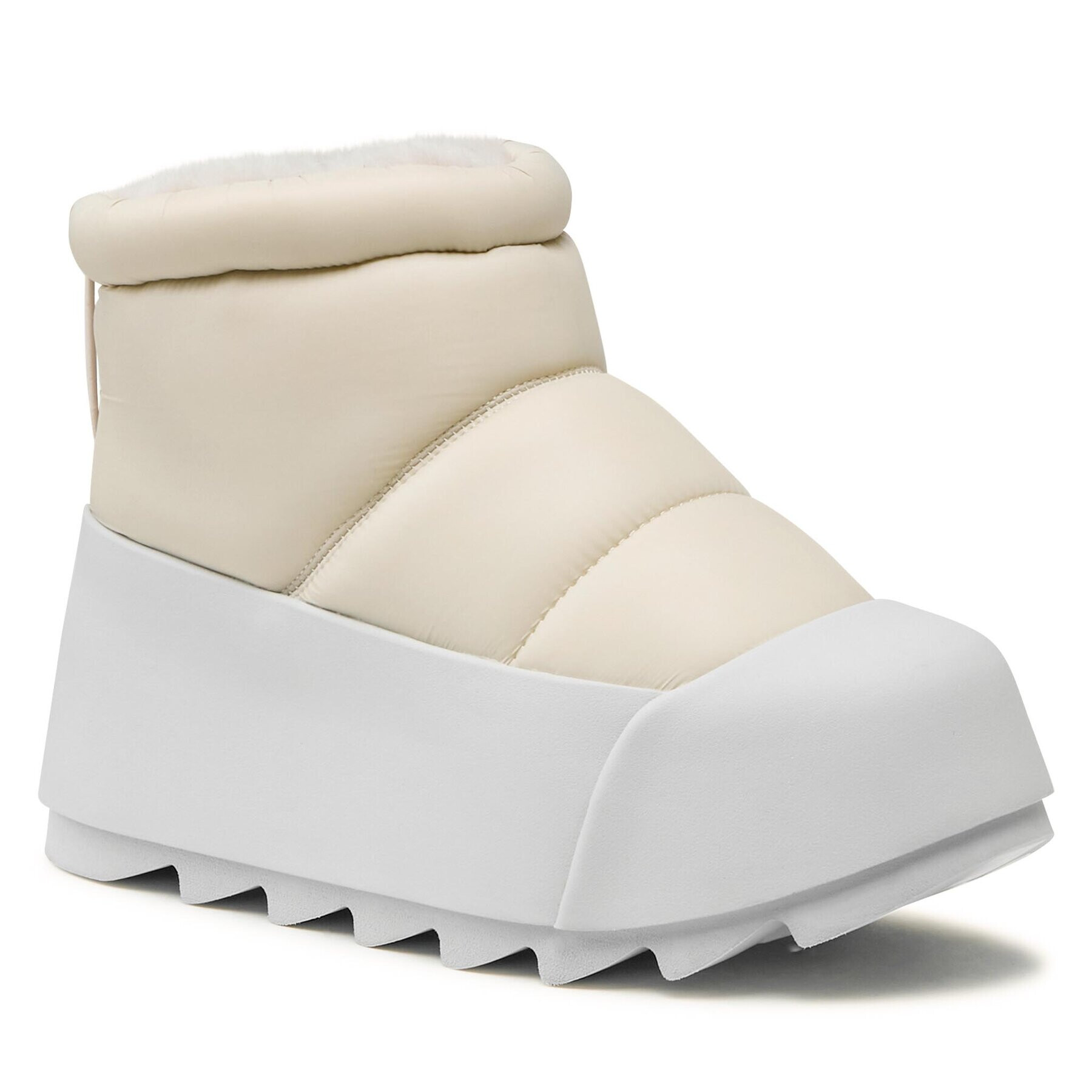 United Nude Polokozačky Polar Bootie II 10778798125 Bílá - Pepit.cz