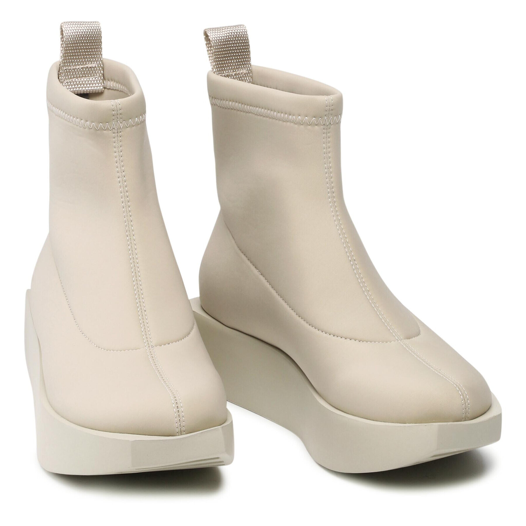 United Nude Polokozačky Wa Bootie Lo 1063971590 Béžová - Pepit.cz