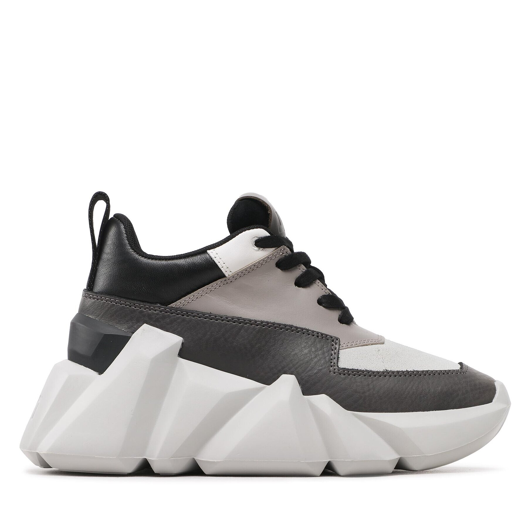 United Nude Sneakersy Space Kick Max Women 1065651001159 Šedá - Pepit.cz