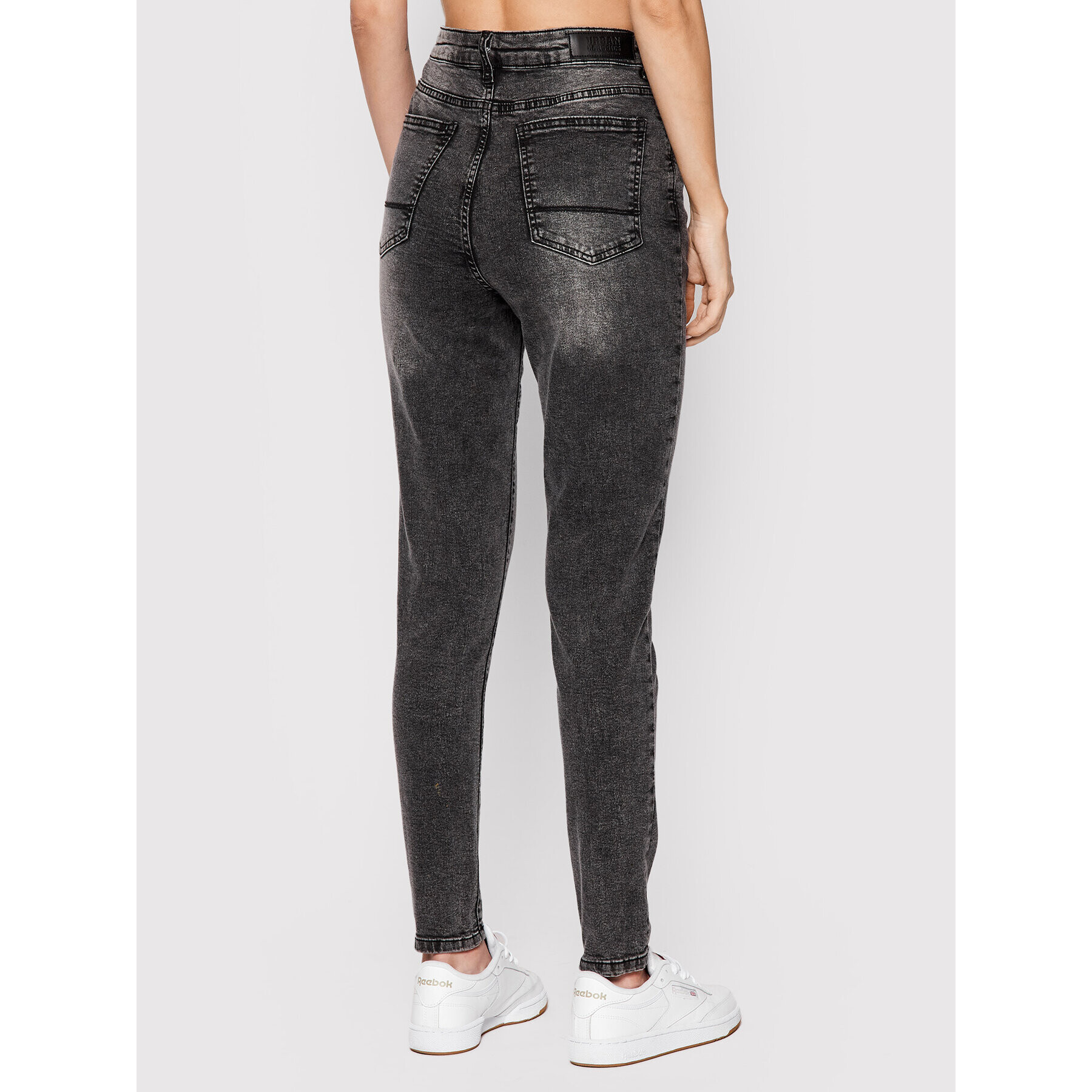 Urban Classics Jeansy TB2970 Šedá Skinny Fit - Pepit.cz