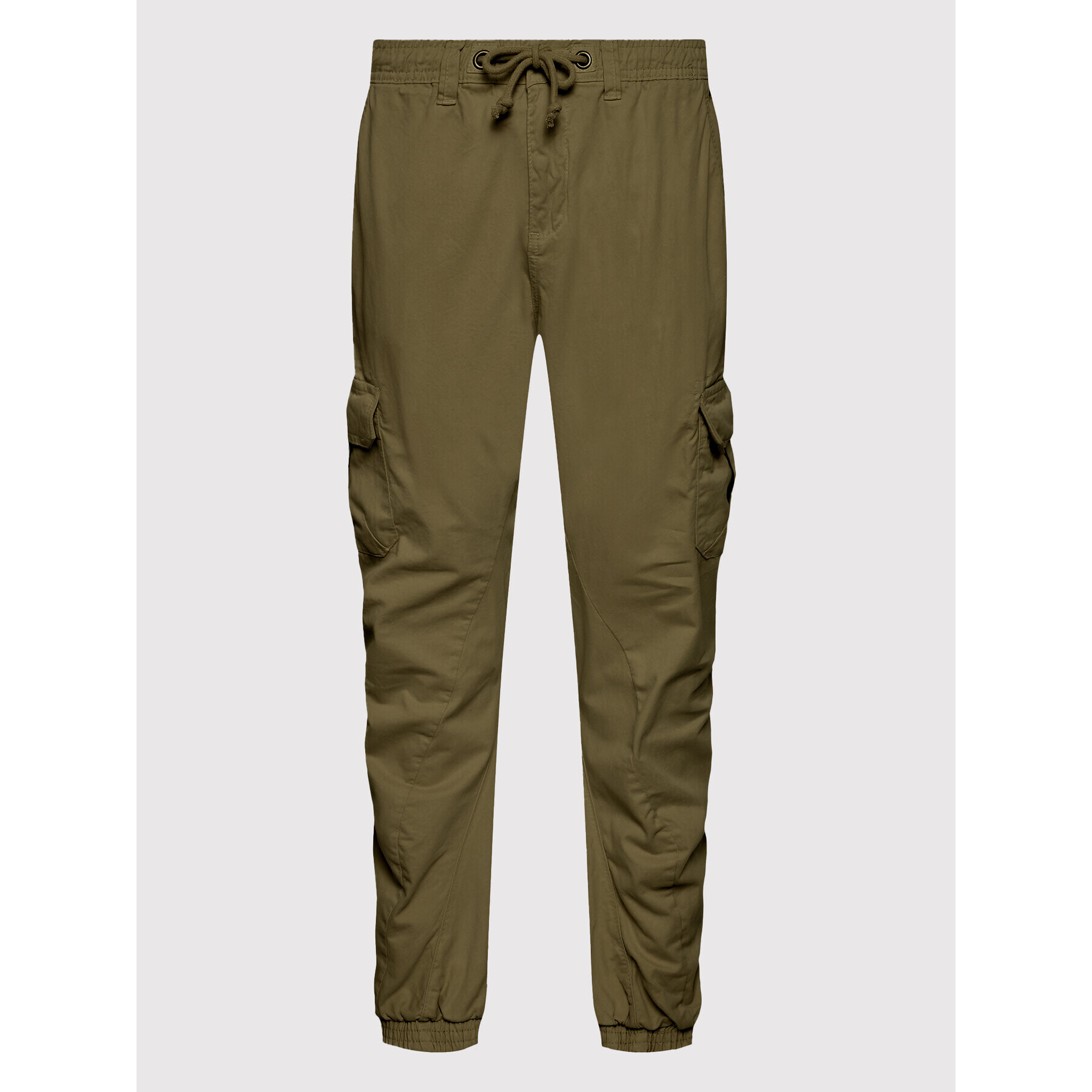 Urban Classics Joggers kalhoty Cargo TB1268 Zelená Regular Fit - Pepit.cz