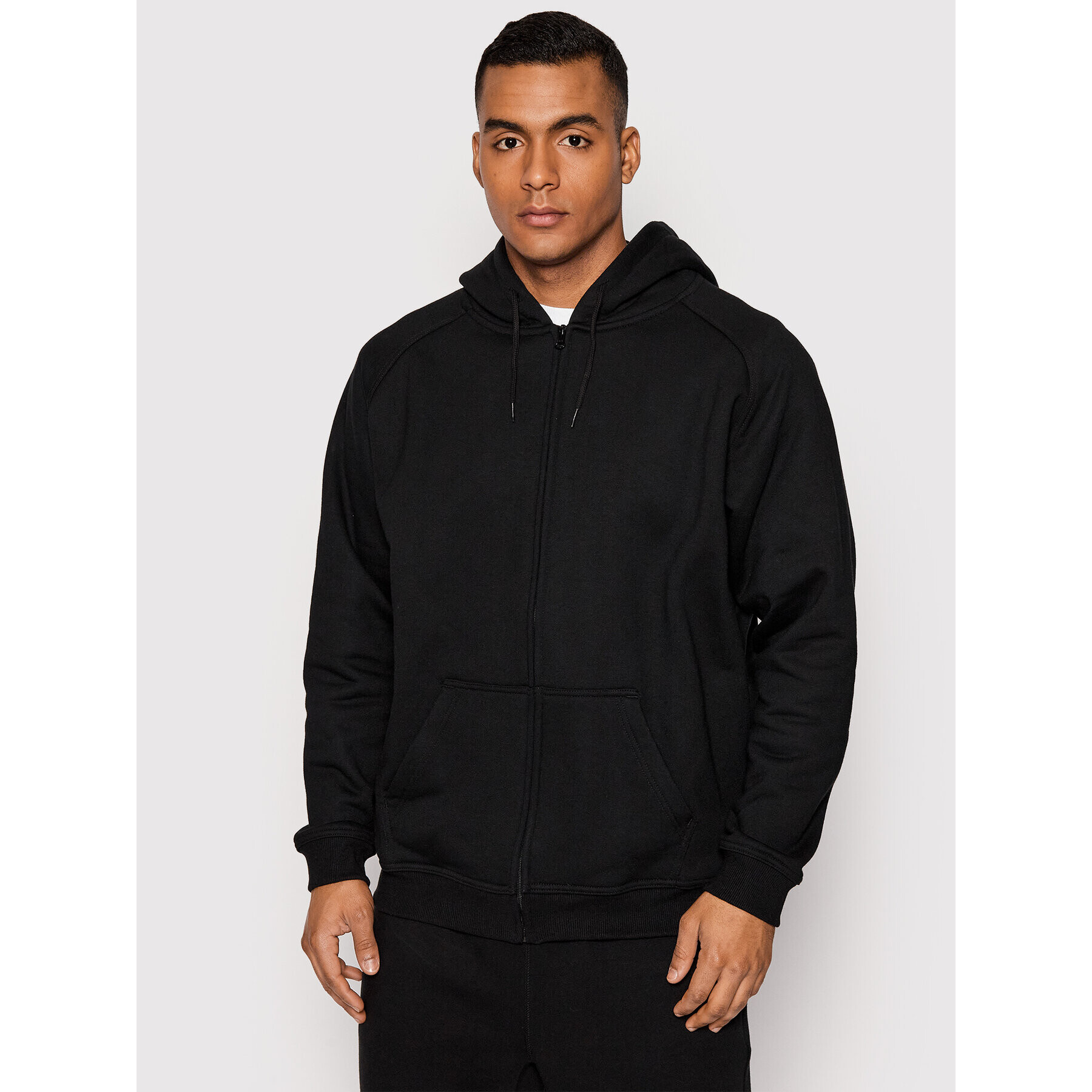 Urban Classics Mikina Zip TB014C Černá Regular Fit - Pepit.cz