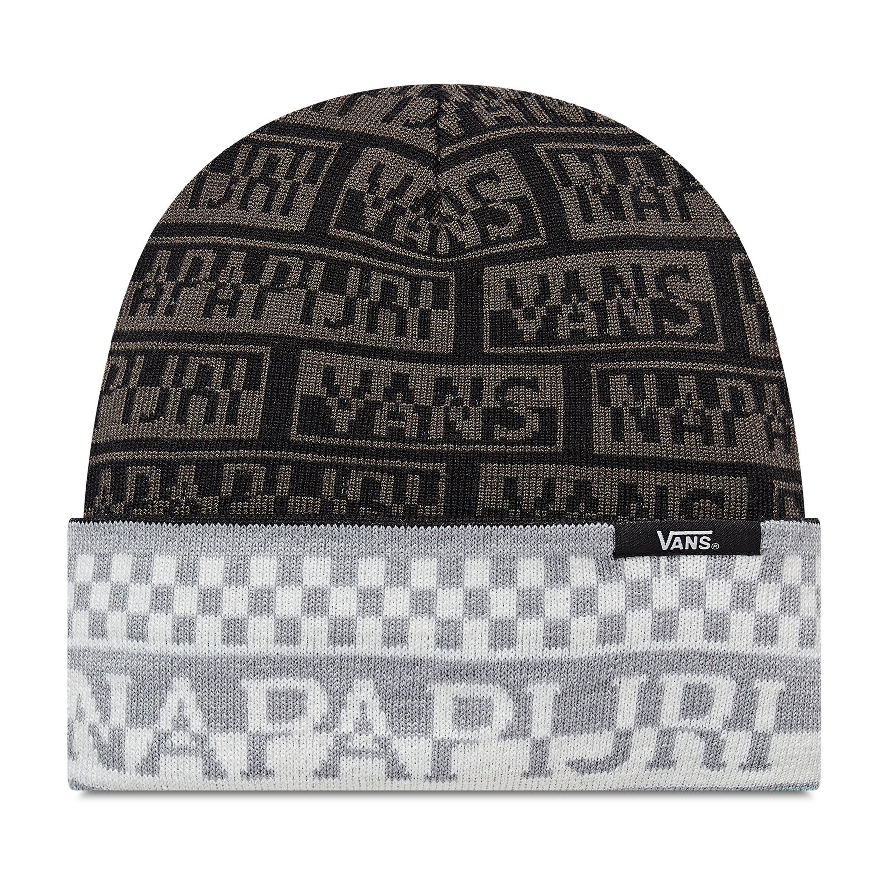 Vans Čepice X Napapijri VN0A53XABLK1 Šedá - Pepit.cz