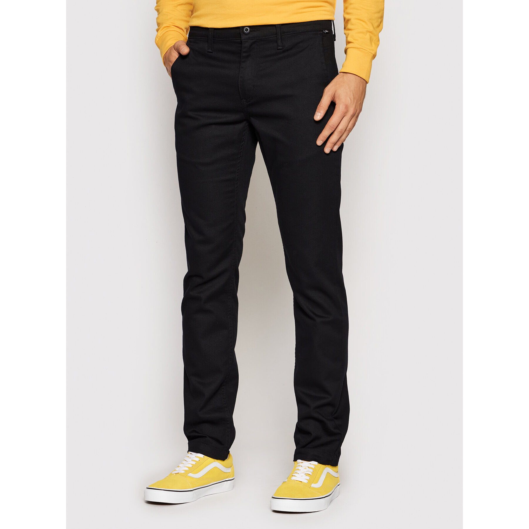 Vans Chino kalhoty Authentic VN0A5FJ7 Černá Slim Fit - Pepit.cz