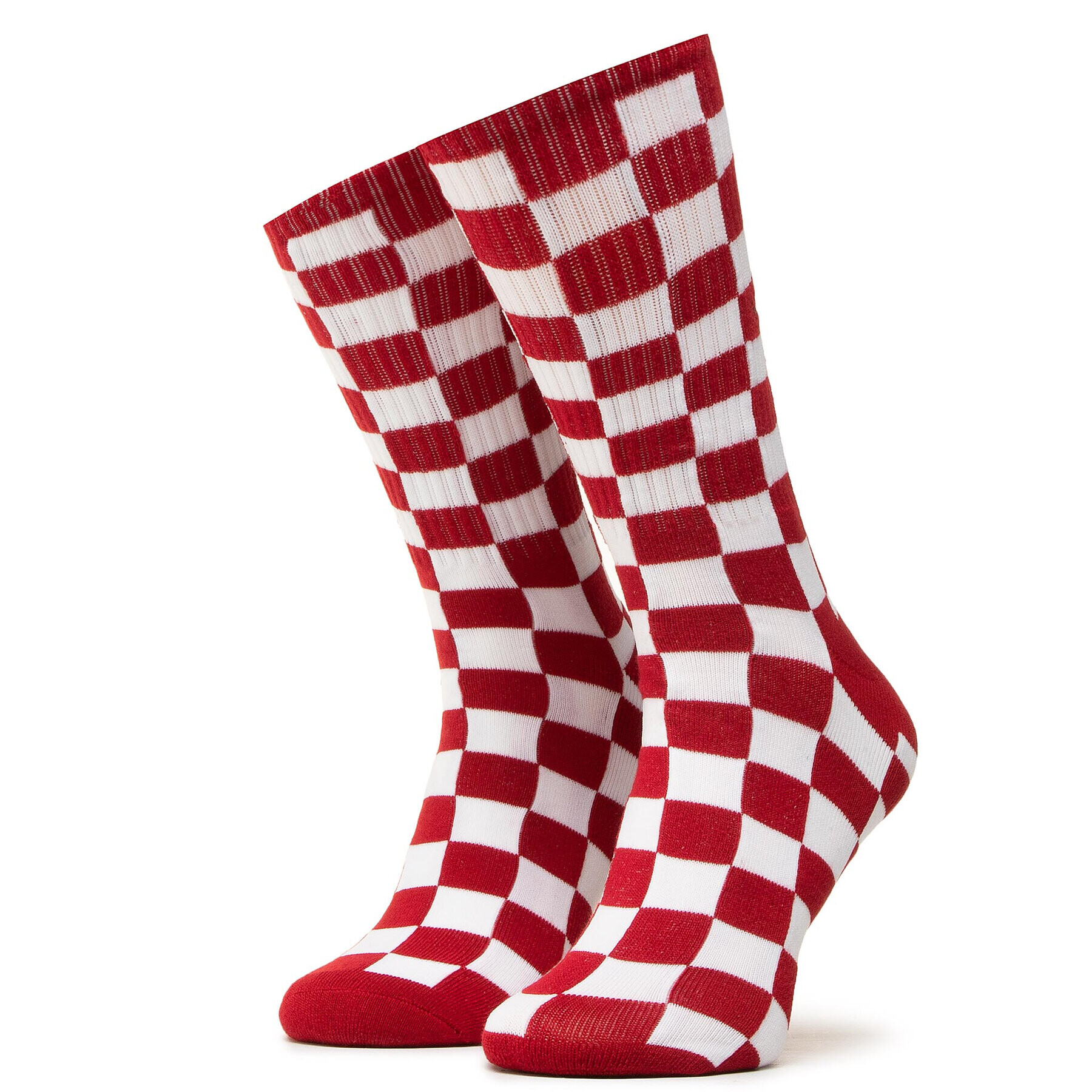 Vans Dámské klasické ponožky Checkerboard Crew VN0A3H3NRLM1 r.385/42 Červená - Pepit.cz