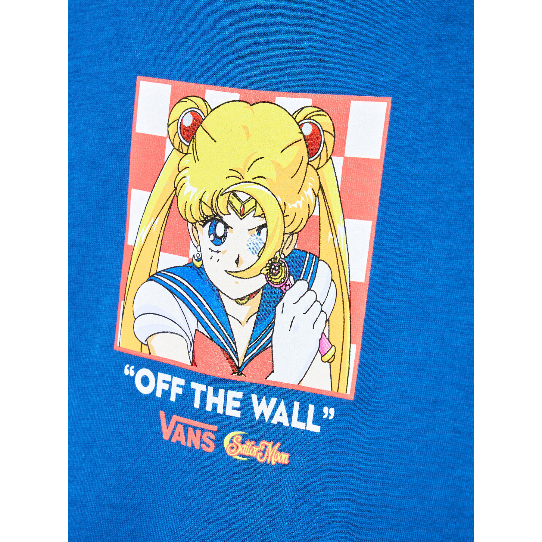 Vans Halenka SAILOR MOON Graphic VN0000AS Modrá Regular Fit - Pepit.cz