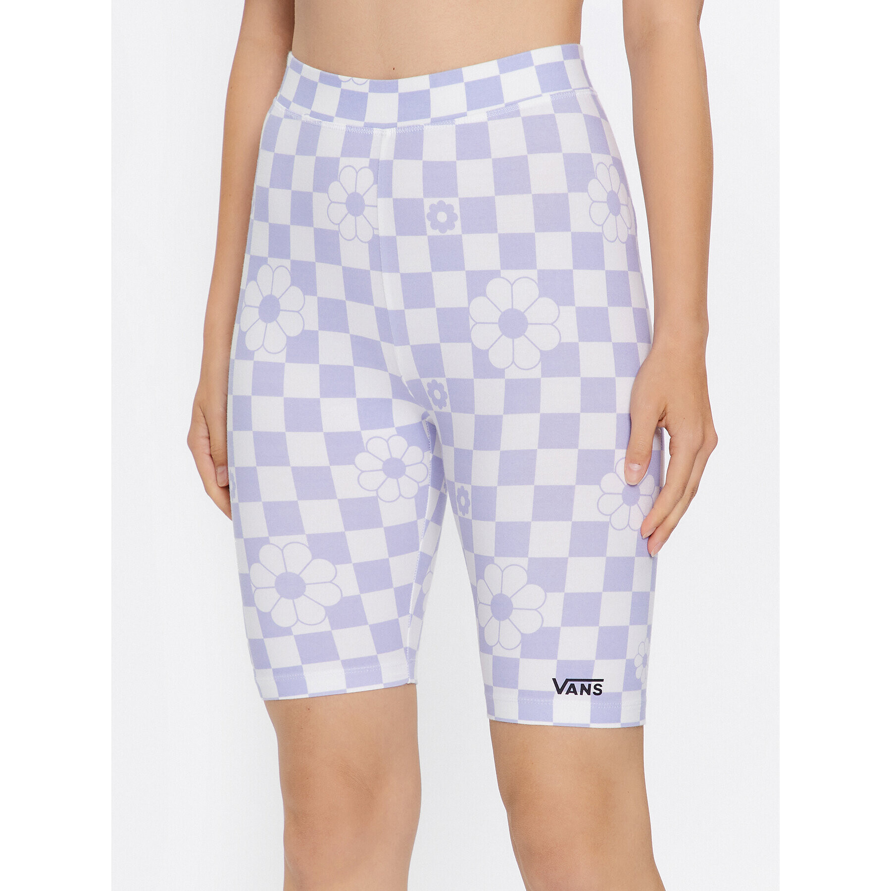 Vans Legíny Wm Flying V Print Legging Short VN0A7PNE Fialová Regular Fit - Pepit.cz