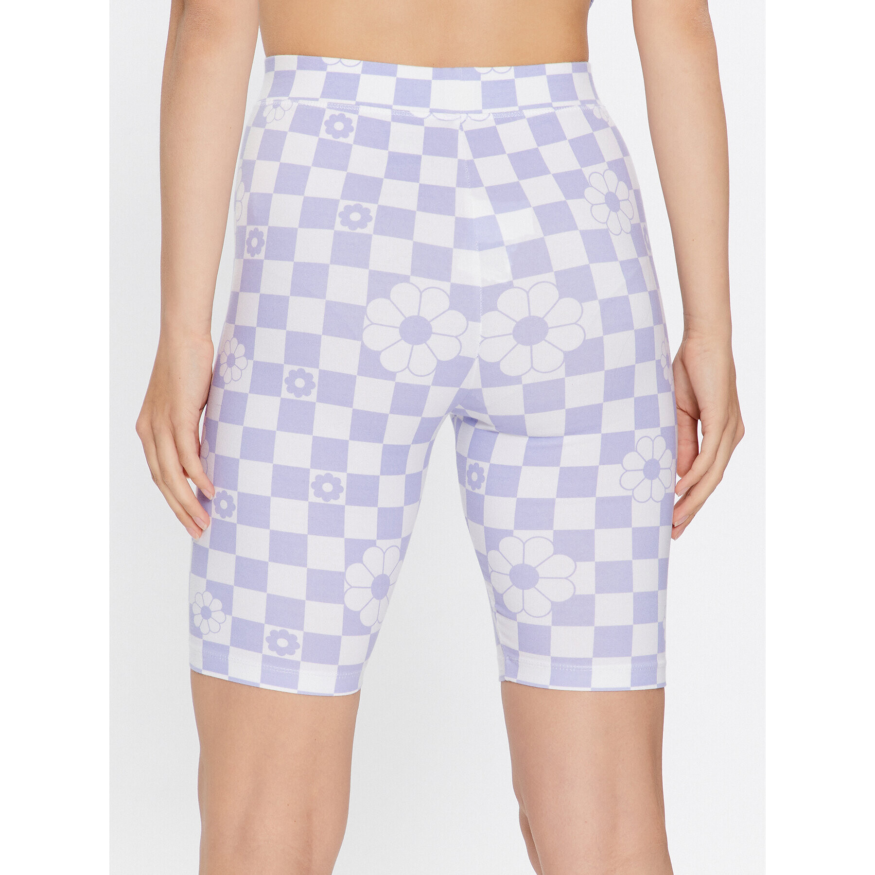 Vans Legíny Wm Flying V Print Legging Short VN0A7PNE Fialová Regular Fit - Pepit.cz