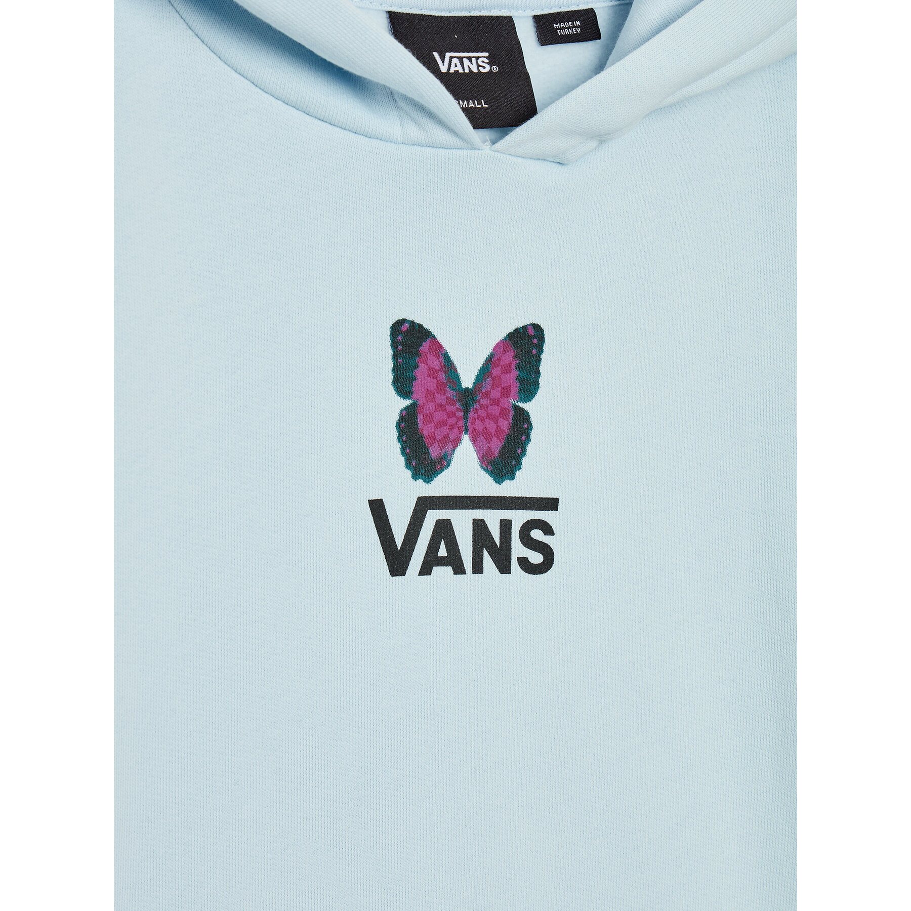 Vans Mikina Butterfly Floral VN0A7RRS Modrá Regular Fit - Pepit.cz