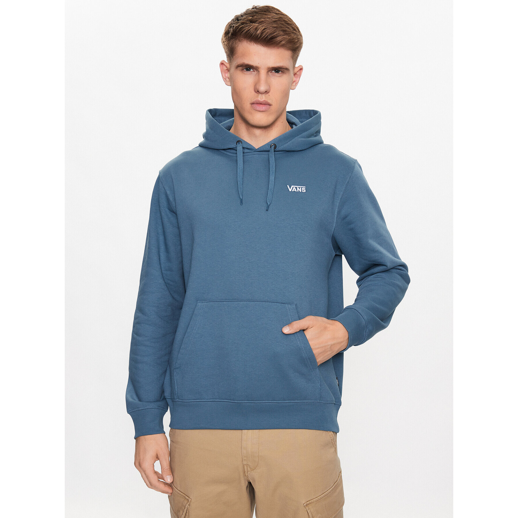 Vans Mikina Core Basic Po Fleece VN0A7YDV Modrá Classic Fit - Pepit.cz