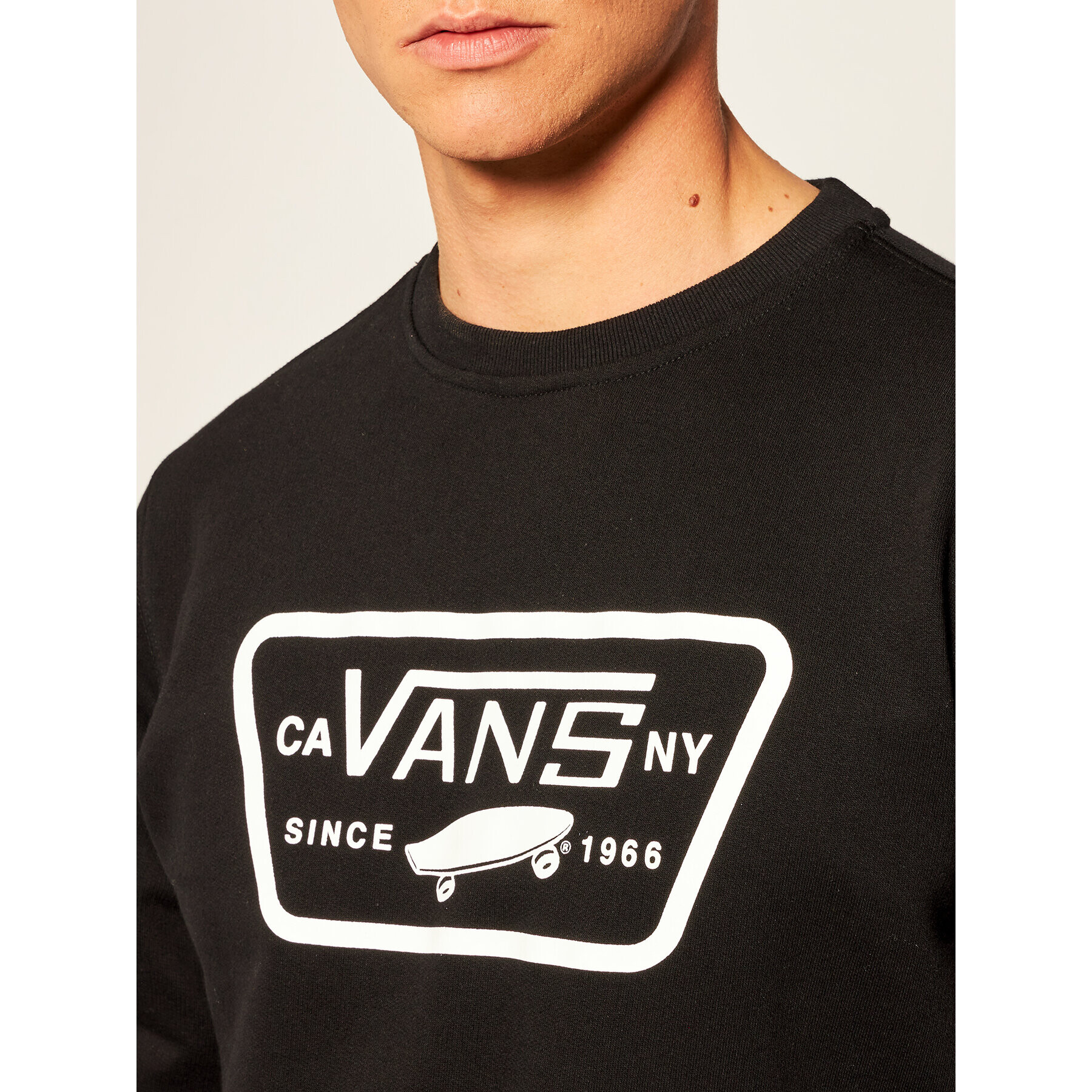 Vans Mikina Full Patch Crew II VN0A45CI Černá Regular Fit - Pepit.cz