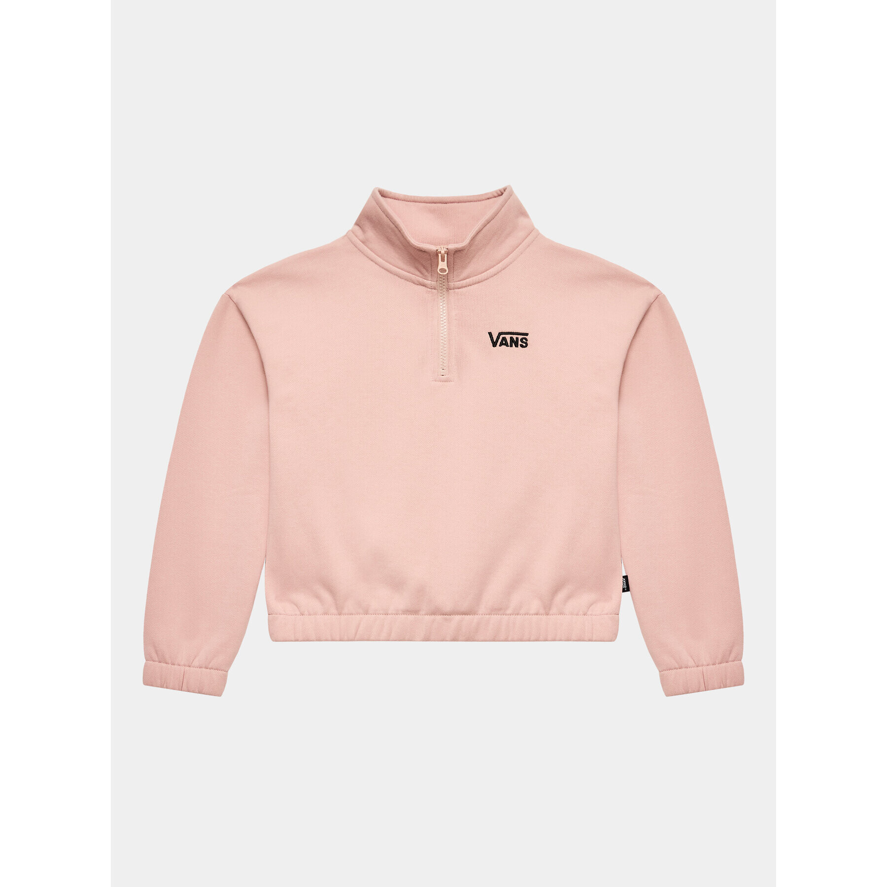 Vans Mikina Half Zip Mock Pullover VN00077V Růžová Regular Fit - Pepit.cz