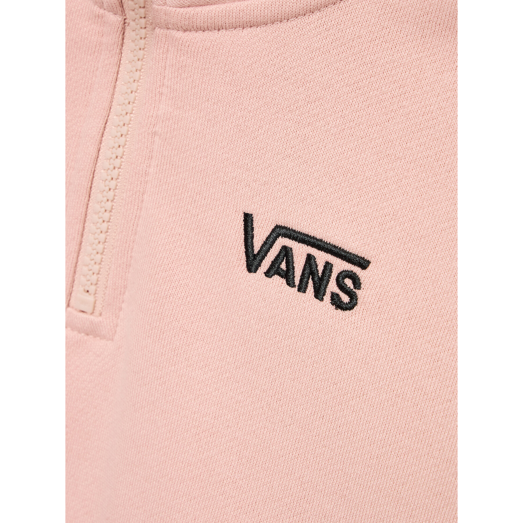 Vans Mikina Half Zip Mock Pullover VN00077V Růžová Regular Fit - Pepit.cz