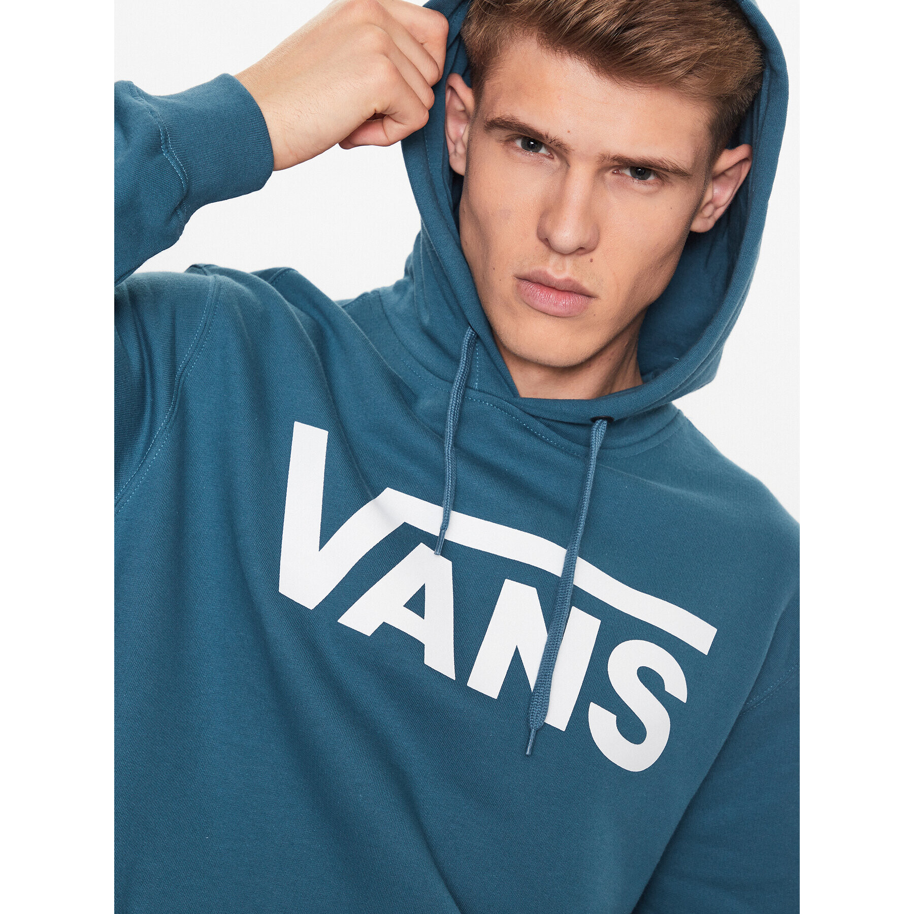 Vans Mikina Mn Classic Po Hoodie Ii VN0A456B Tmavomodrá Classic Fit - Pepit.cz