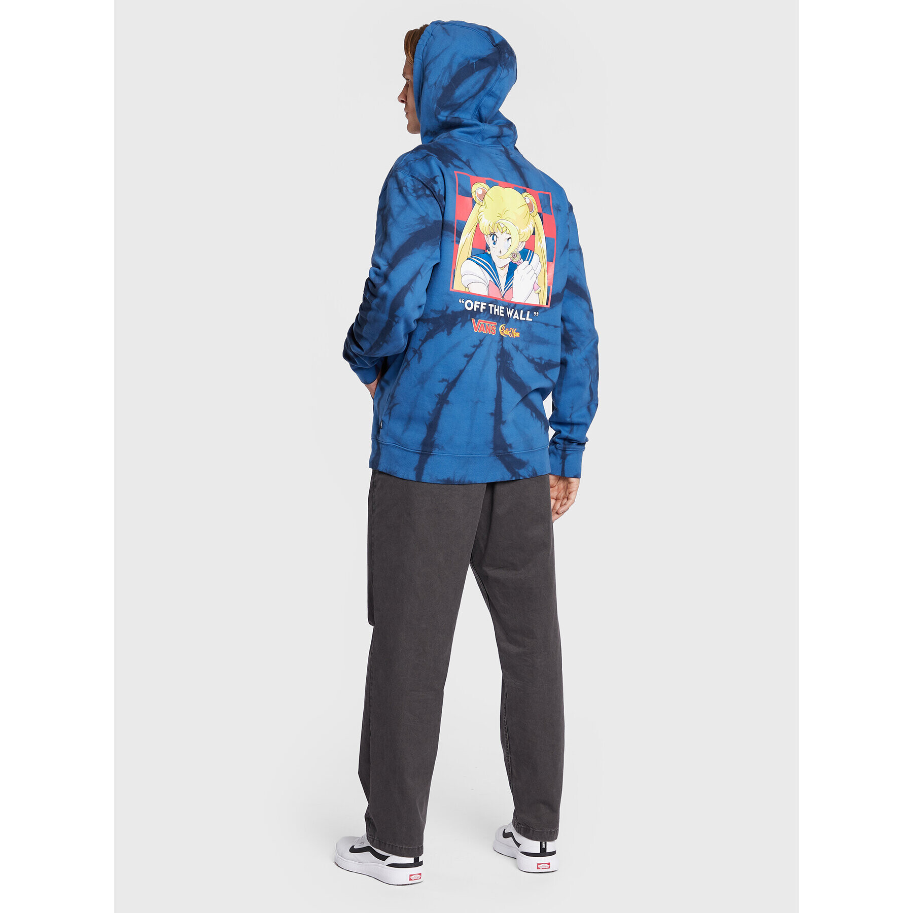 Vans Mikina SAILOR MOON Pretty Guardians VN0000AD Modrá Relaxed Fit - Pepit.cz