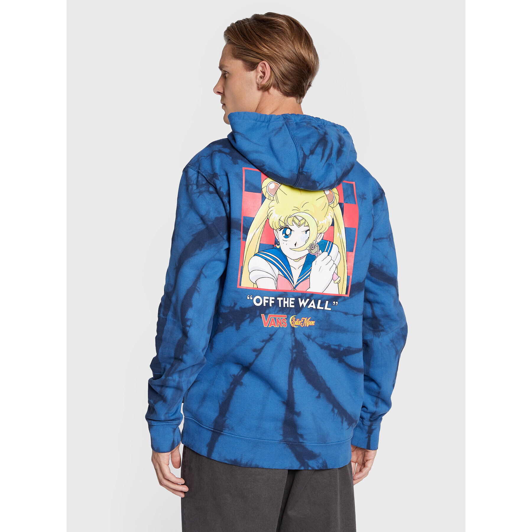 Vans Mikina SAILOR MOON Pretty Guardians VN0000AD Modrá Relaxed Fit - Pepit.cz