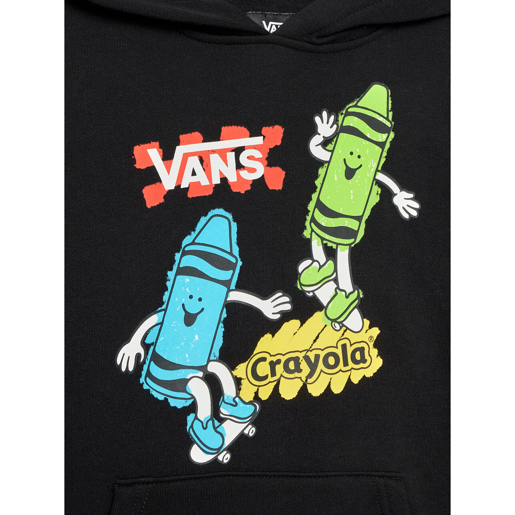 Vans Mikina X Crayola VN0A5KOO Černá Regular Fit - Pepit.cz