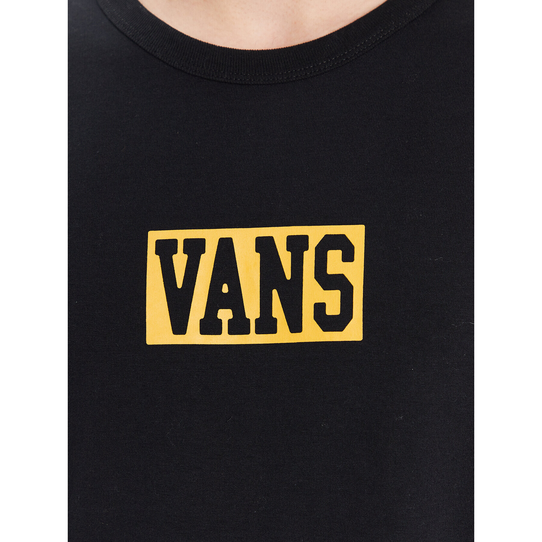 Vans S dlouhým rukávem Varsity VN0007UH Černá Classic Fit - Pepit.cz