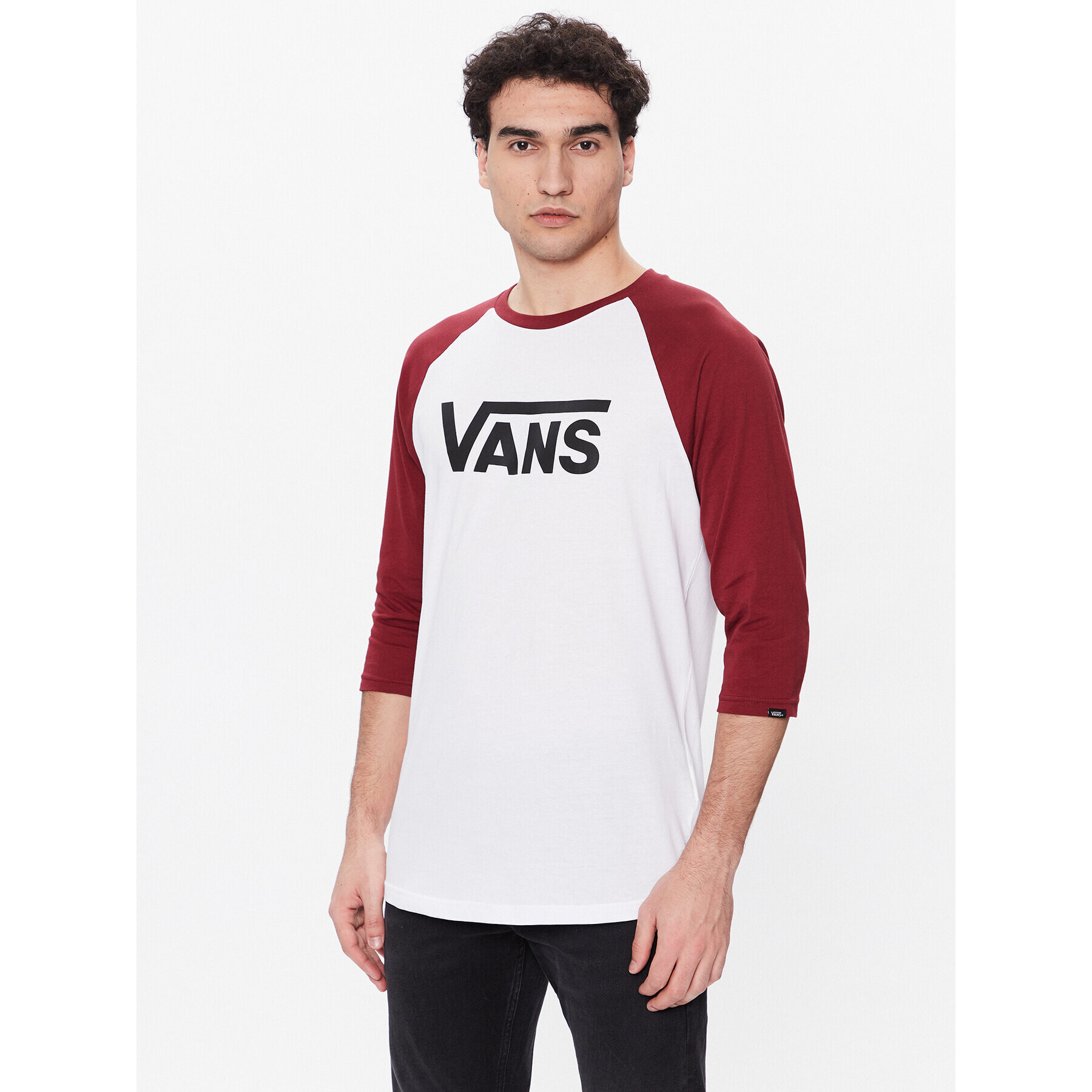 Vans S dlouhým rukávem VN0002QQ Barevná Slim Fit - Pepit.cz