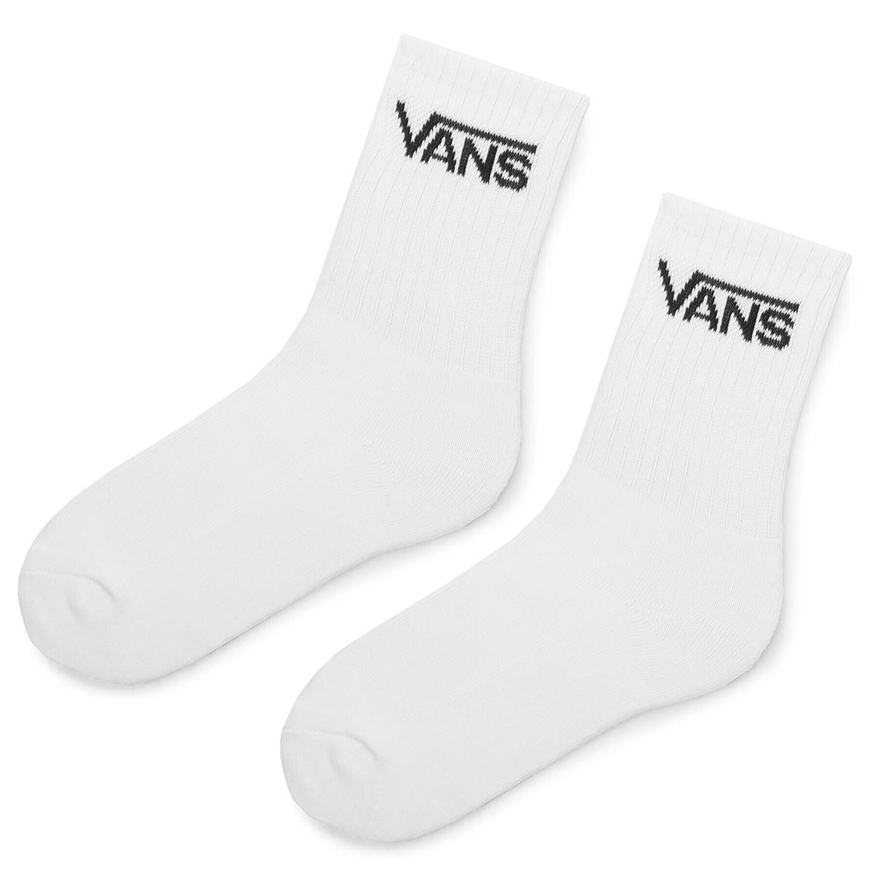 Vans Sada 3 párů dámských vysokých ponožek Classic Crew VN000XNQWHT Bílá - Pepit.cz