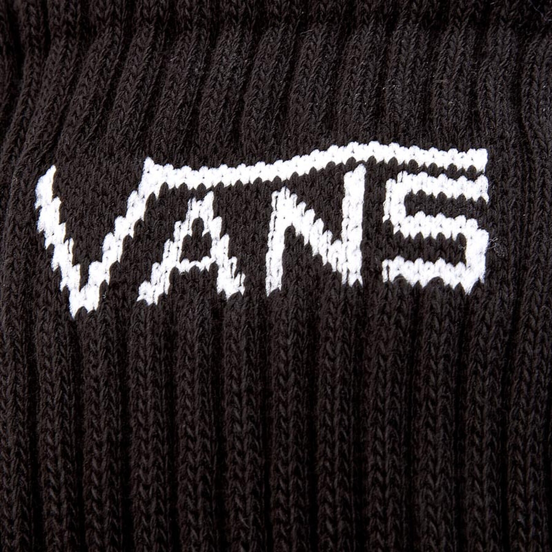 Vans Sada 3 párů pánských vysokých ponožek Mn Classic Crew 9.5 VN000XSEBLK Černá - Pepit.cz