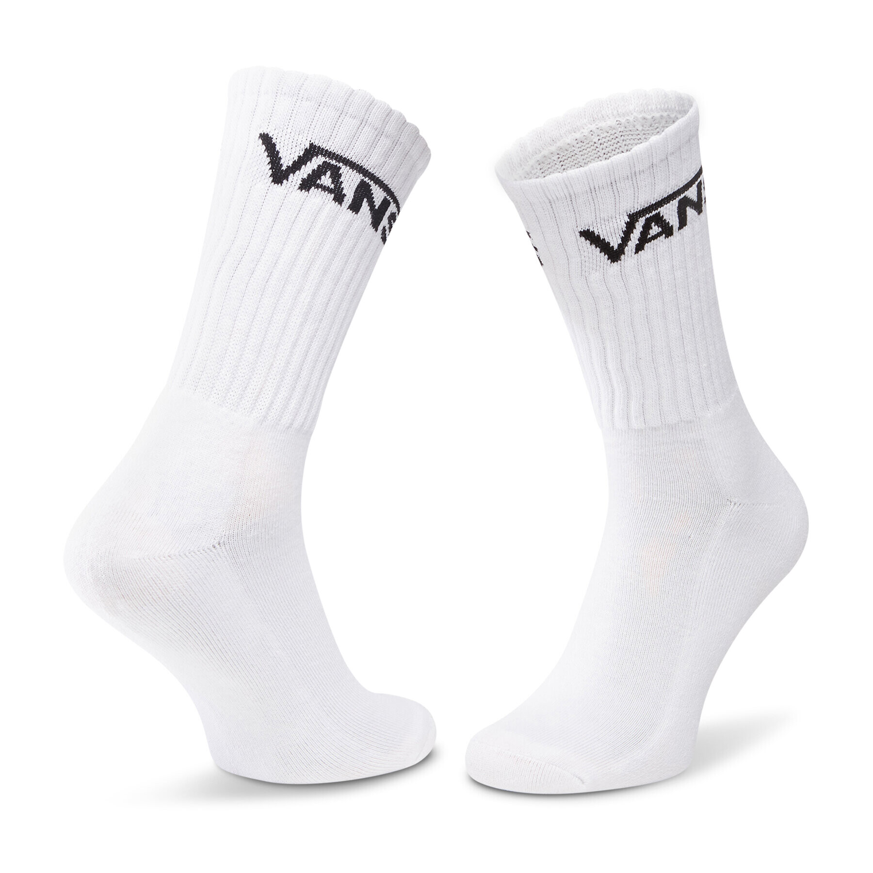 Vans Sada 3 párů vysokých ponožek unisex Mn Classic Crew VN000XRZ Bílá - Pepit.cz