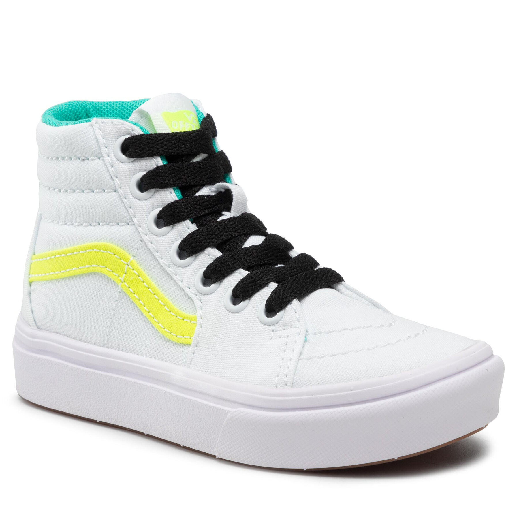 Vans Sneakersy Comfycush Sk8-Hi VN0A4U1RABV1 Bílá - Pepit.cz