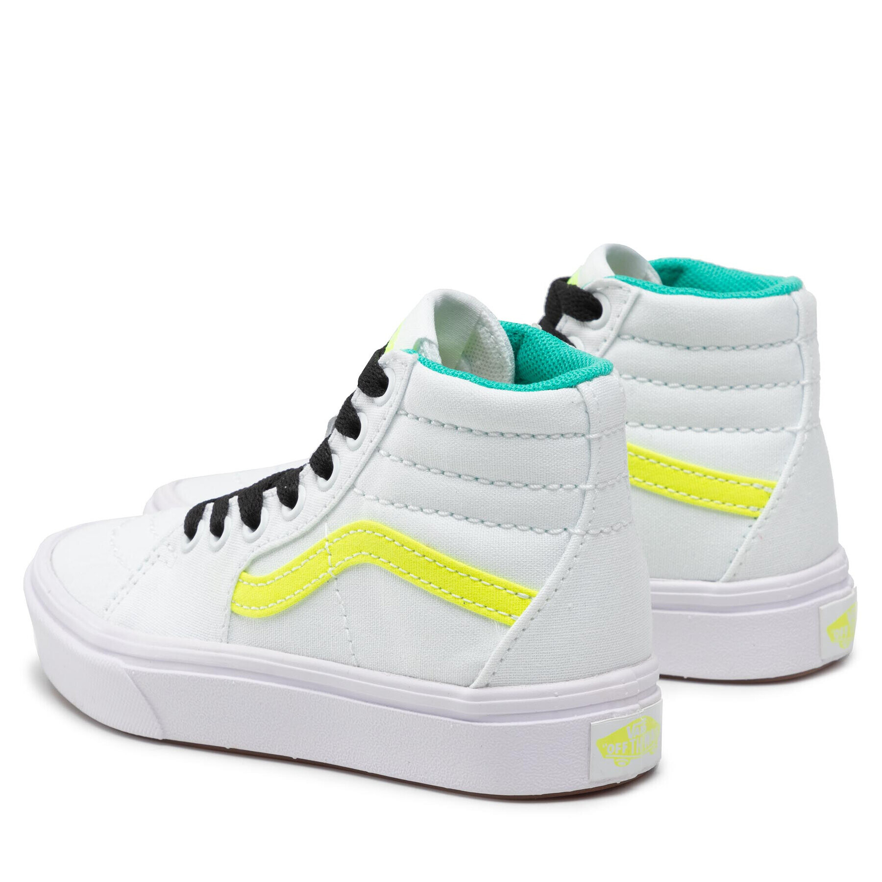 Vans Sneakersy Comfycush Sk8-Hi VN0A4U1RABV1 Bílá - Pepit.cz