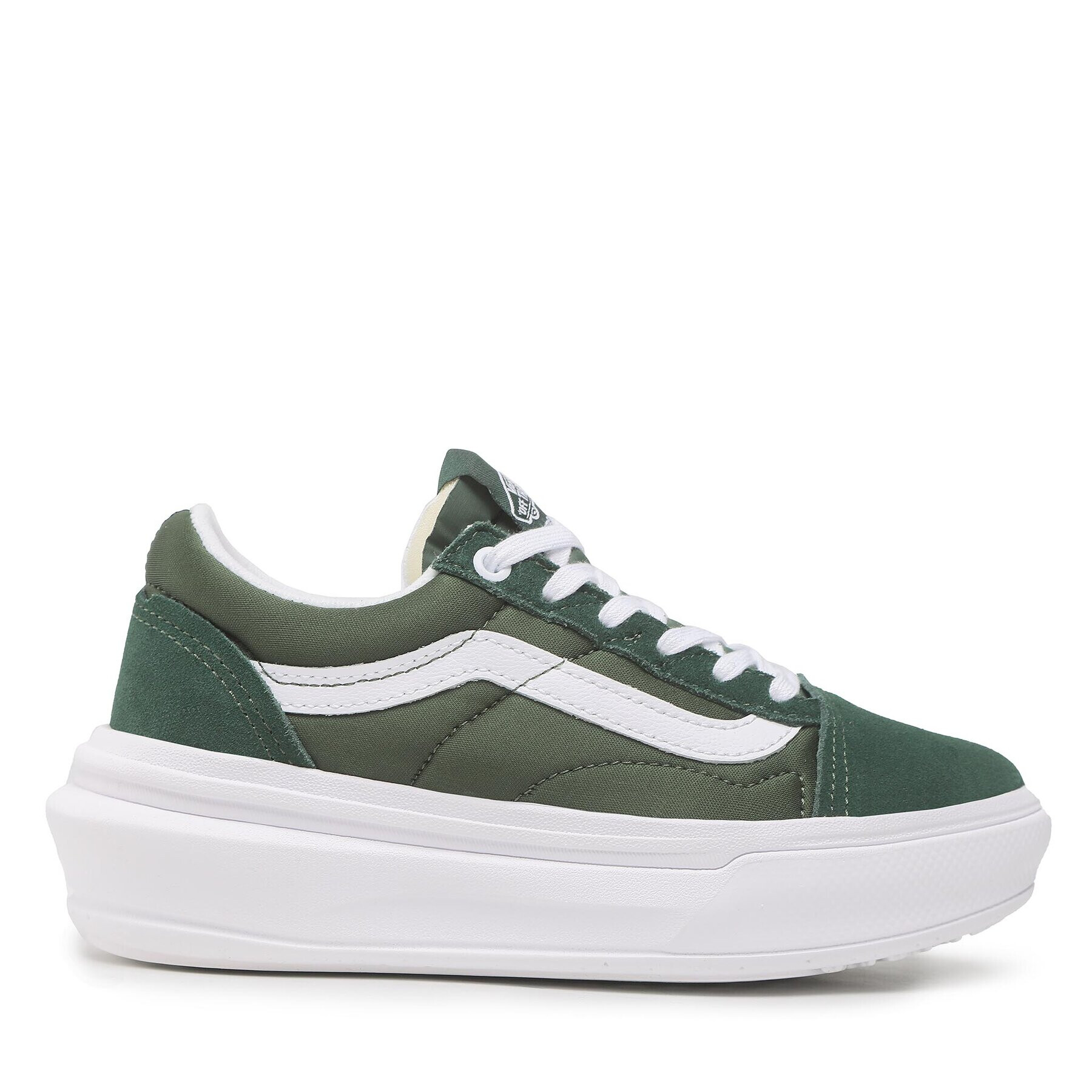 Vans Sneakersy Old Skool Over VN0A7Q5EDGY1 Zelená - Pepit.cz