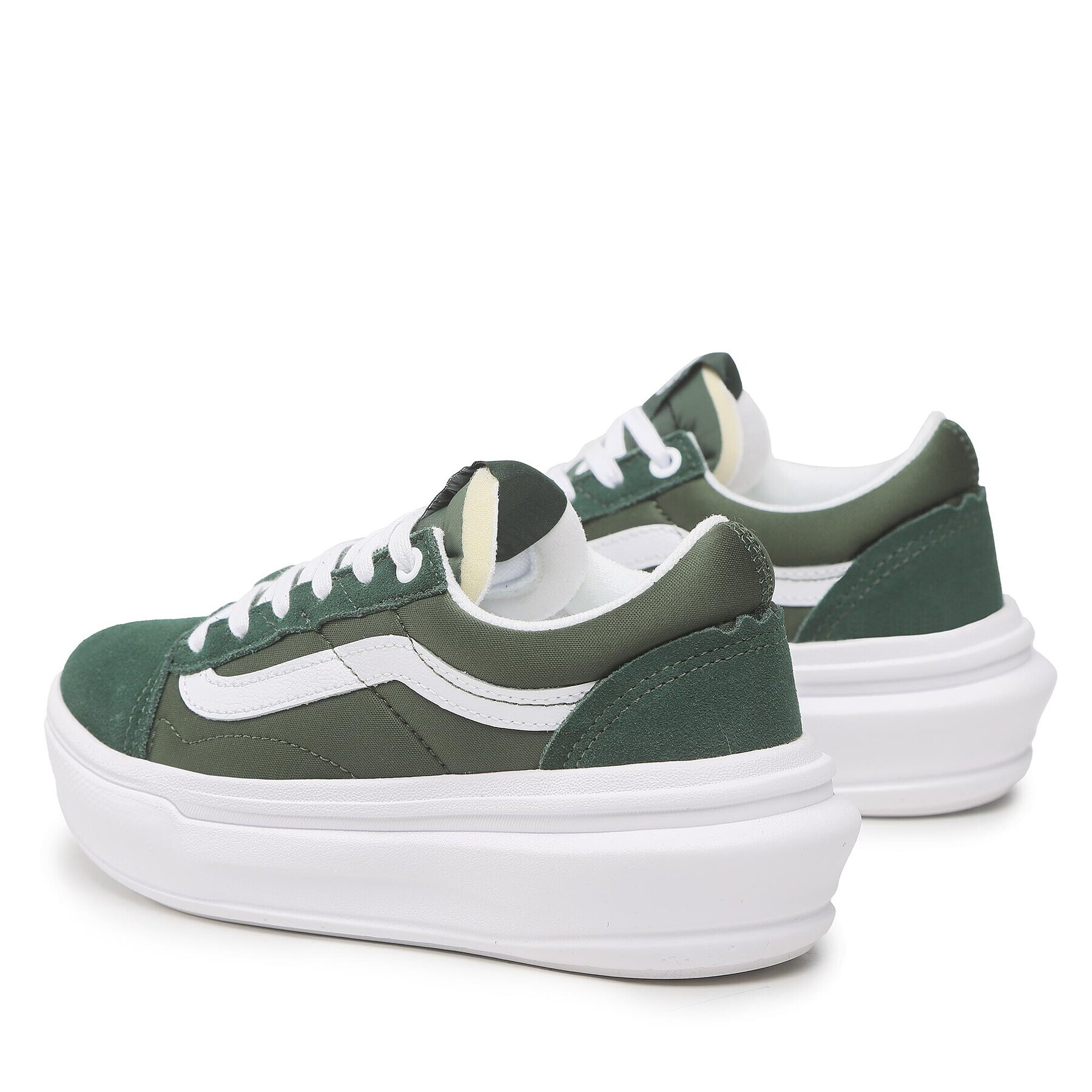 Vans Sneakersy Old Skool Over VN0A7Q5EDGY1 Zelená - Pepit.cz