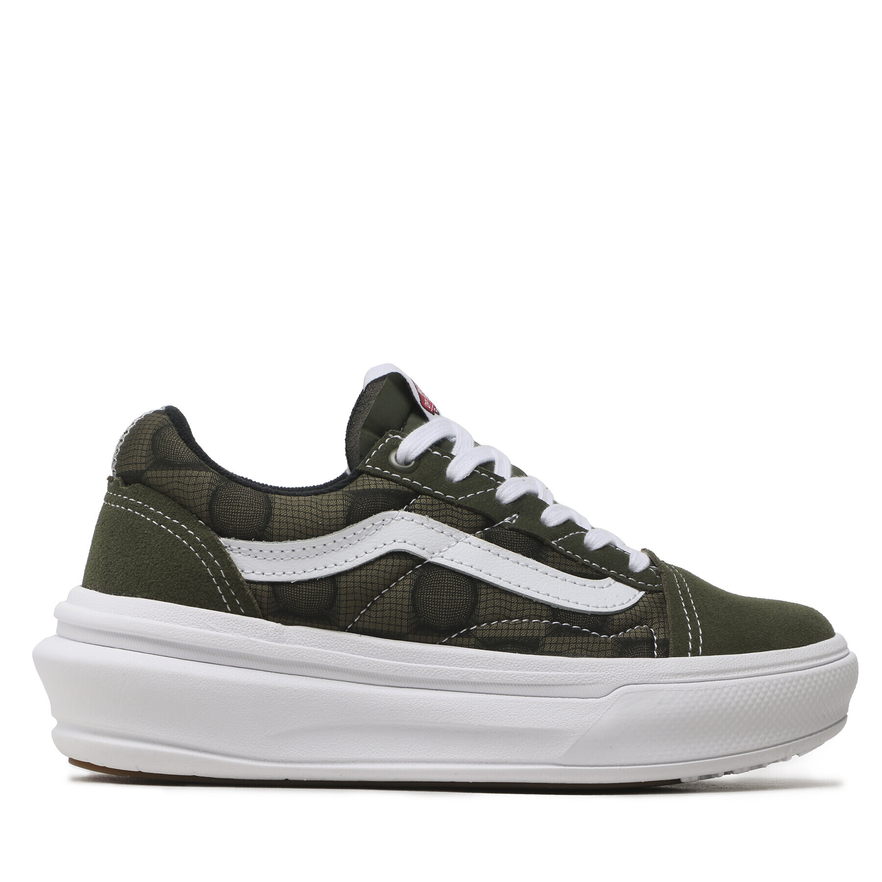 Vans Sneakersy Old Skool Over VN0A7Q5EN3U1 Zelená - Pepit.cz