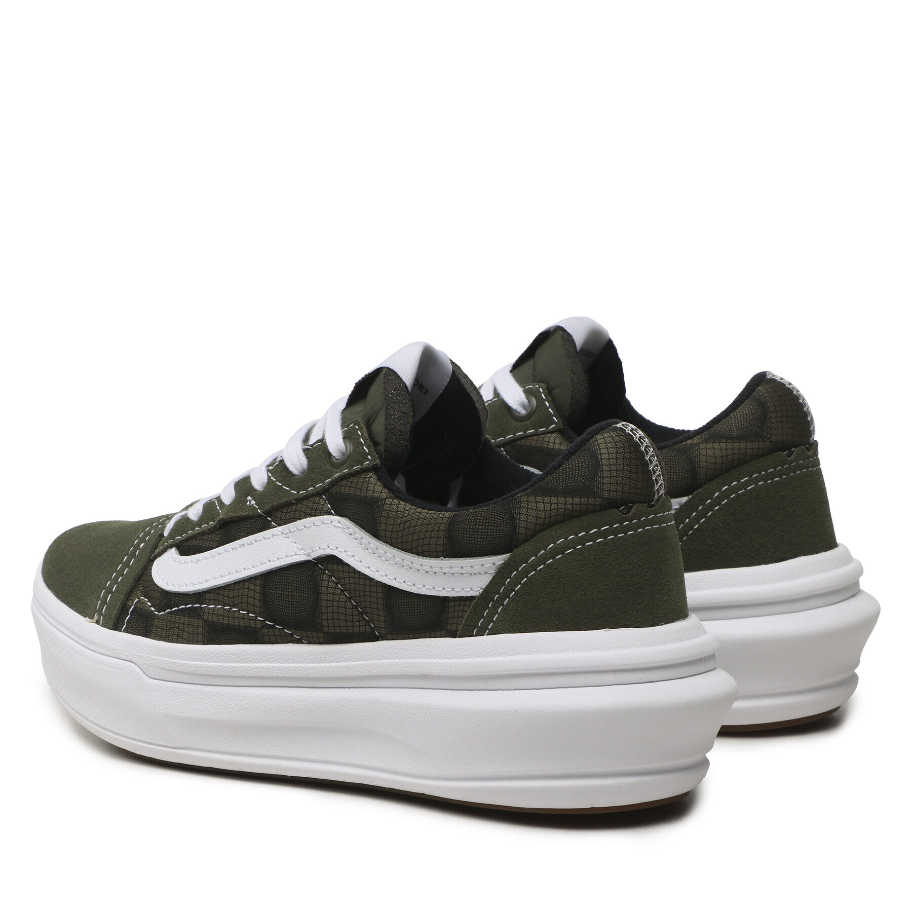 Vans Sneakersy Old Skool Over VN0A7Q5EN3U1 Zelená - Pepit.cz