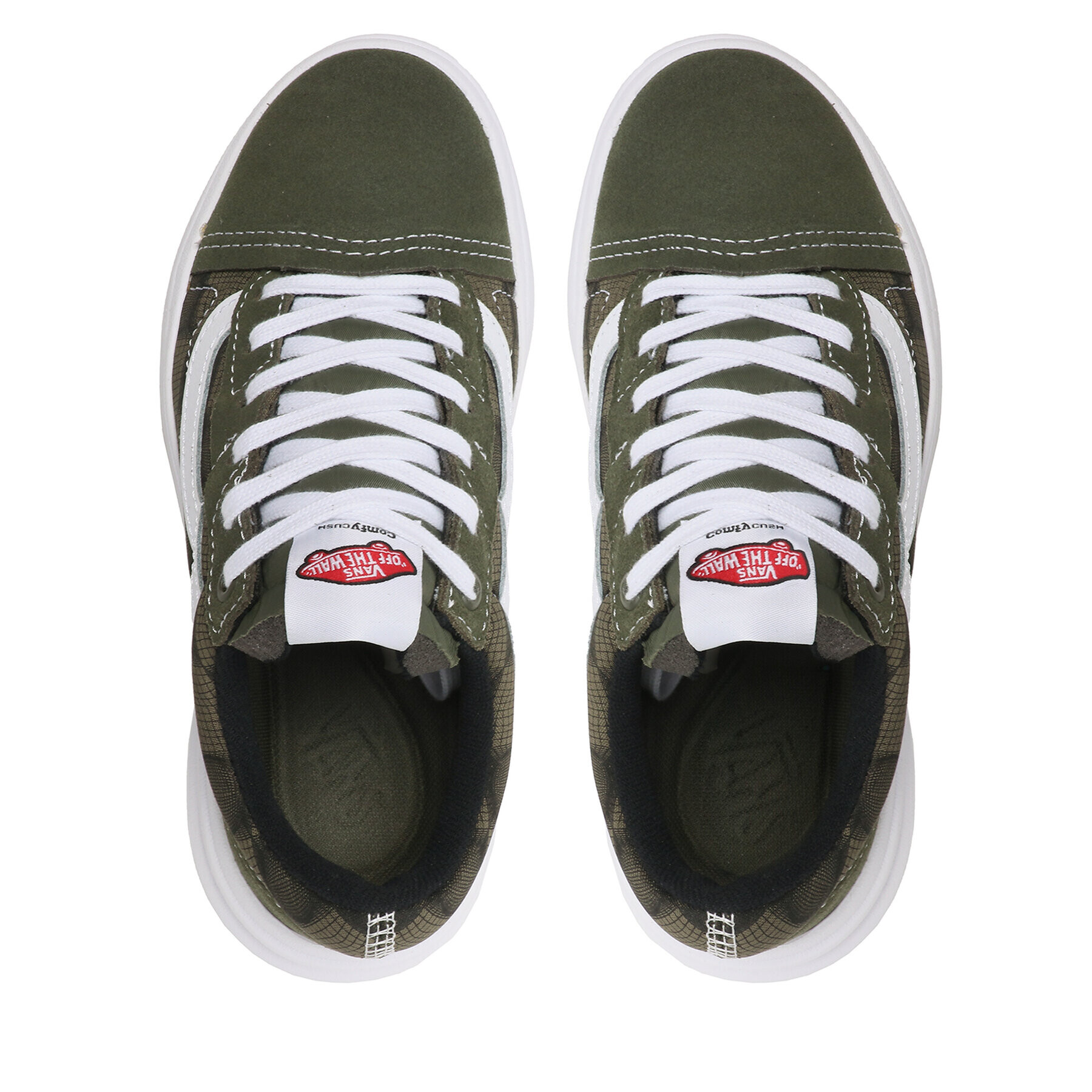 Vans Sneakersy Old Skool Over VN0A7Q5EN3U1 Zelená - Pepit.cz