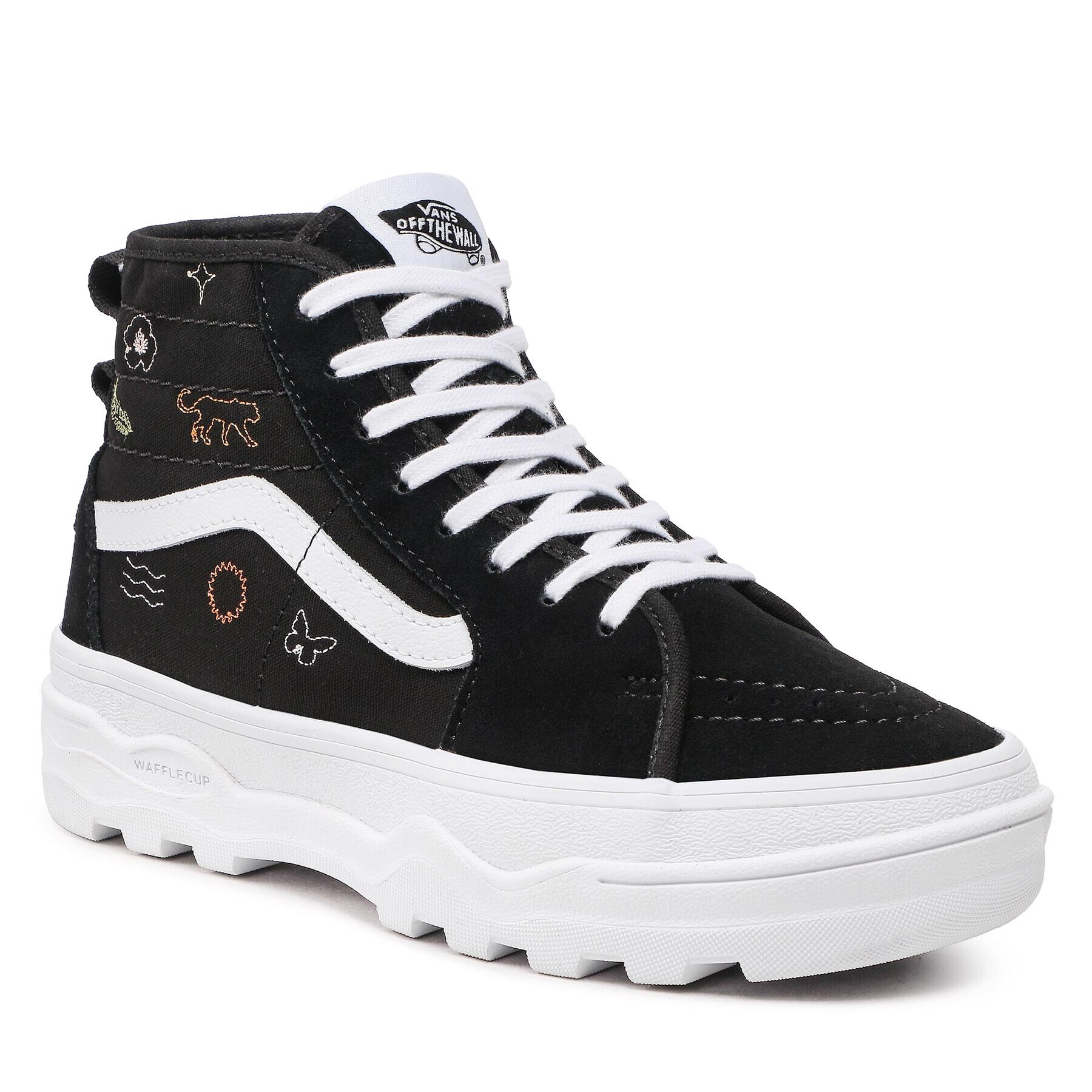 Vans Sneakersy Sentry Sk8-Hi VN0A4BVWBM81 Černá - Pepit.cz