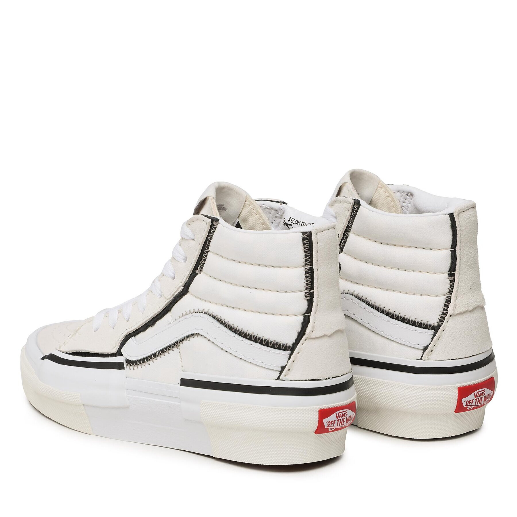 Vans Sneakersy Sk8-Hi Reconst VN0005UKQJM1 Bílá - Pepit.cz