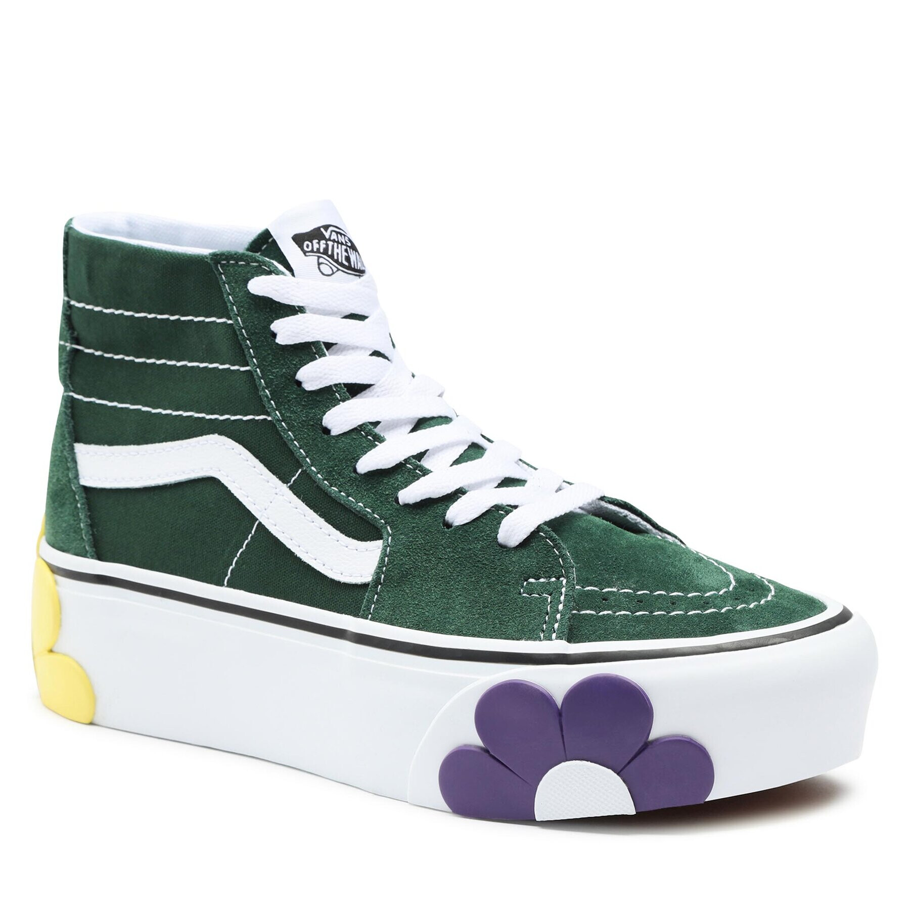 Vans Sneakersy Sk8-Hi Tapered Stackform Osf VN0A5JM1BGK1 Zelená - Pepit.cz