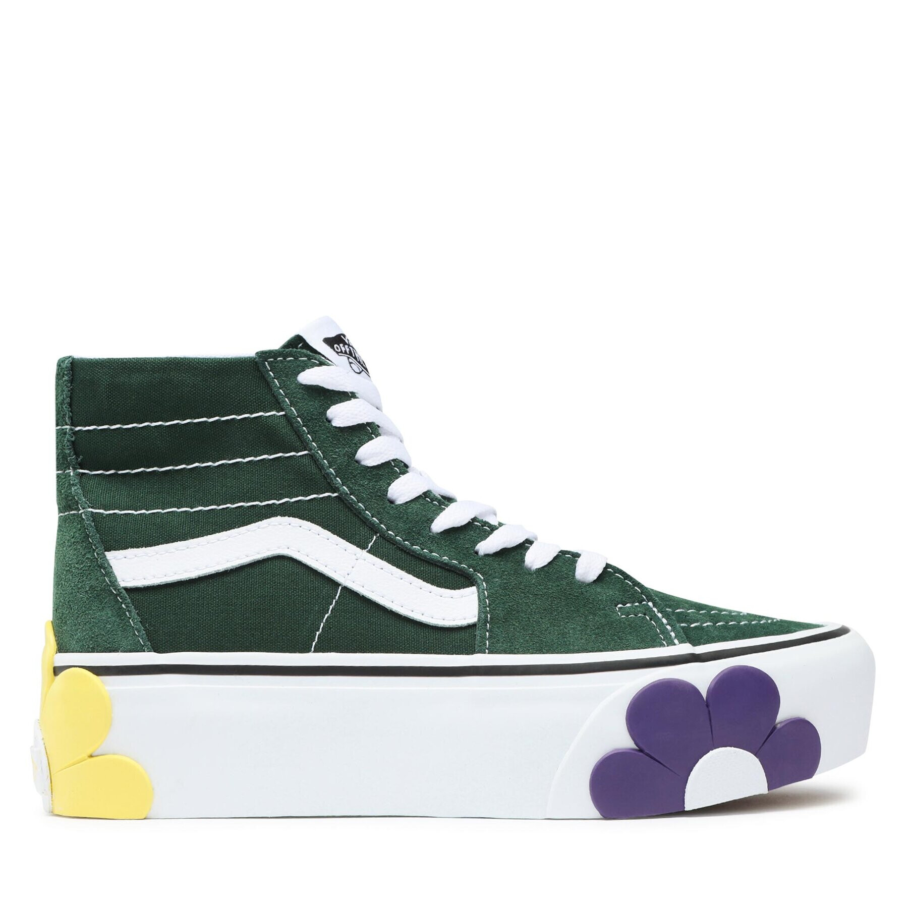 Vans Sneakersy Sk8-Hi Tapered Stackform Osf VN0A5JM1BGK1 Zelená - Pepit.cz