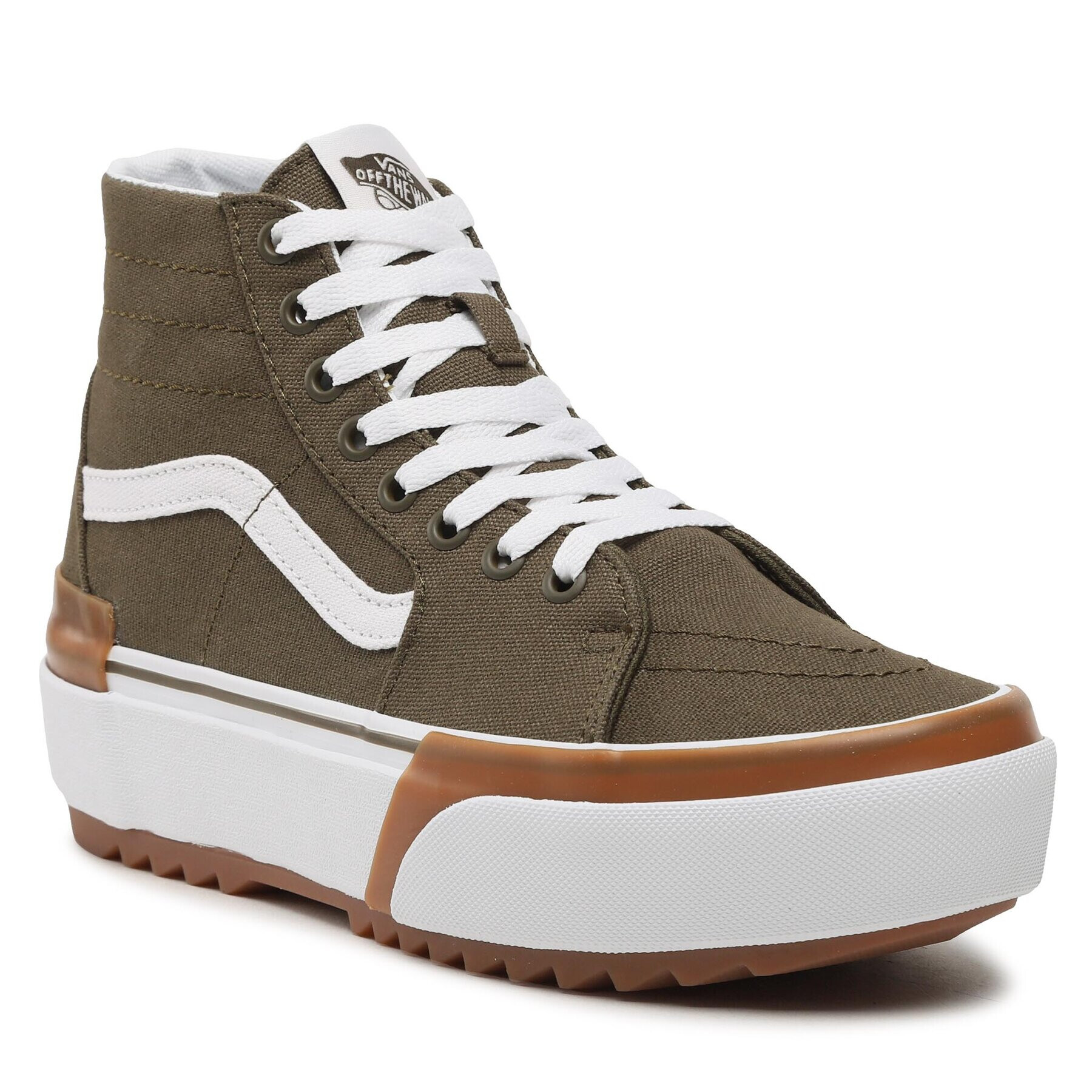 Vans Sneakersy Sk8-Hi Tapered VN0005U2DOL1 Zelená - Pepit.cz