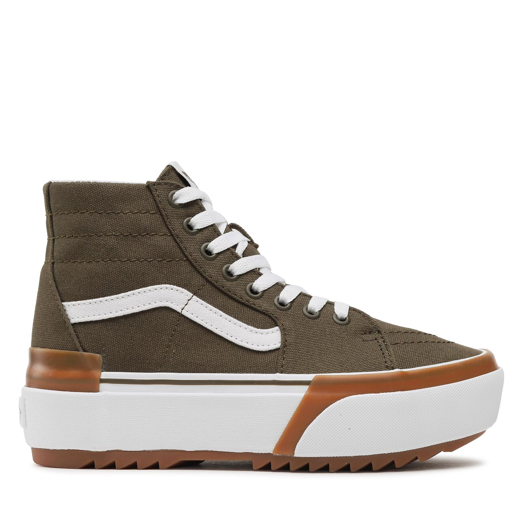 Vans Sneakersy Sk8-Hi Tapered VN0005U2DOL1 Zelená - Pepit.cz