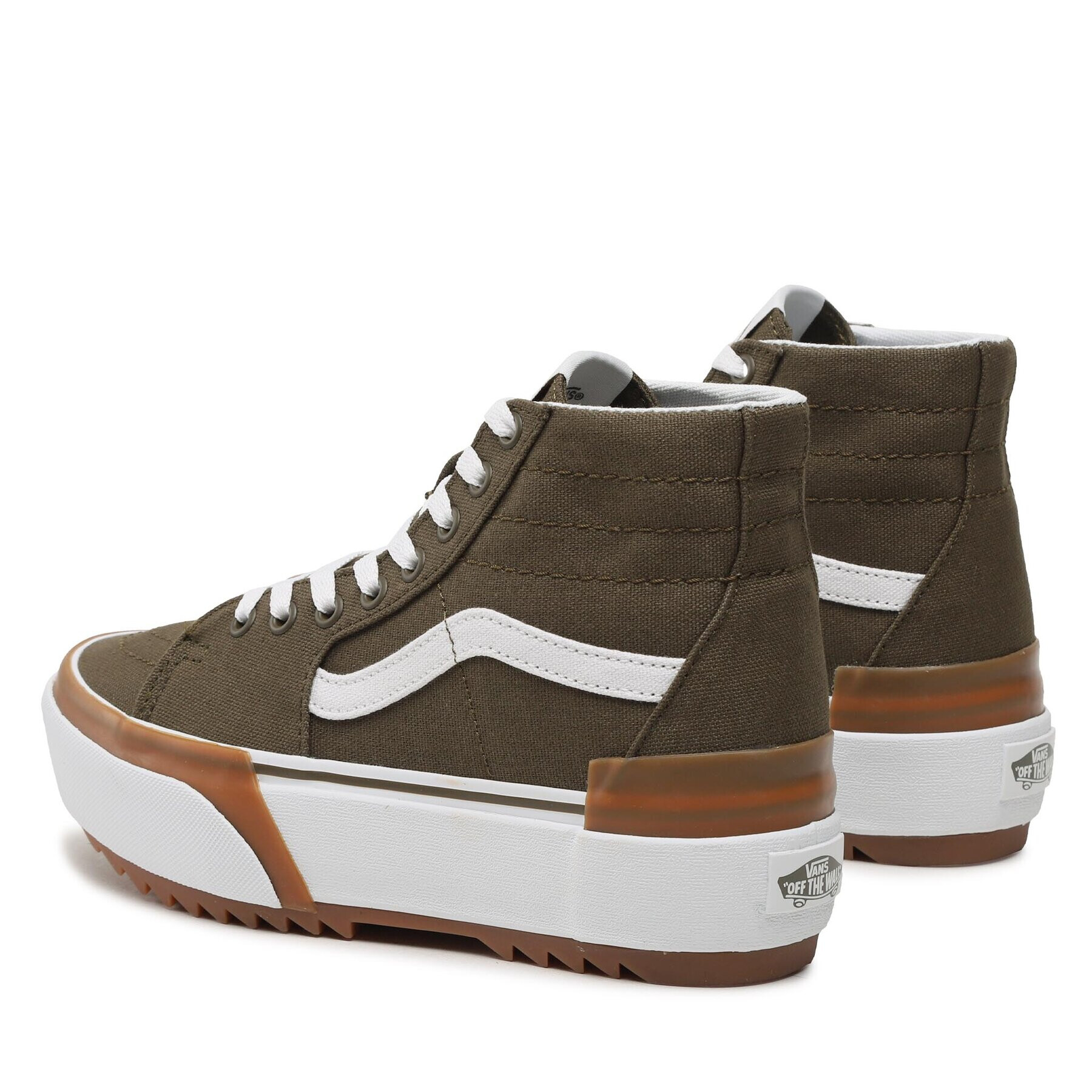 Vans Sneakersy Sk8-Hi Tapered VN0005U2DOL1 Zelená - Pepit.cz