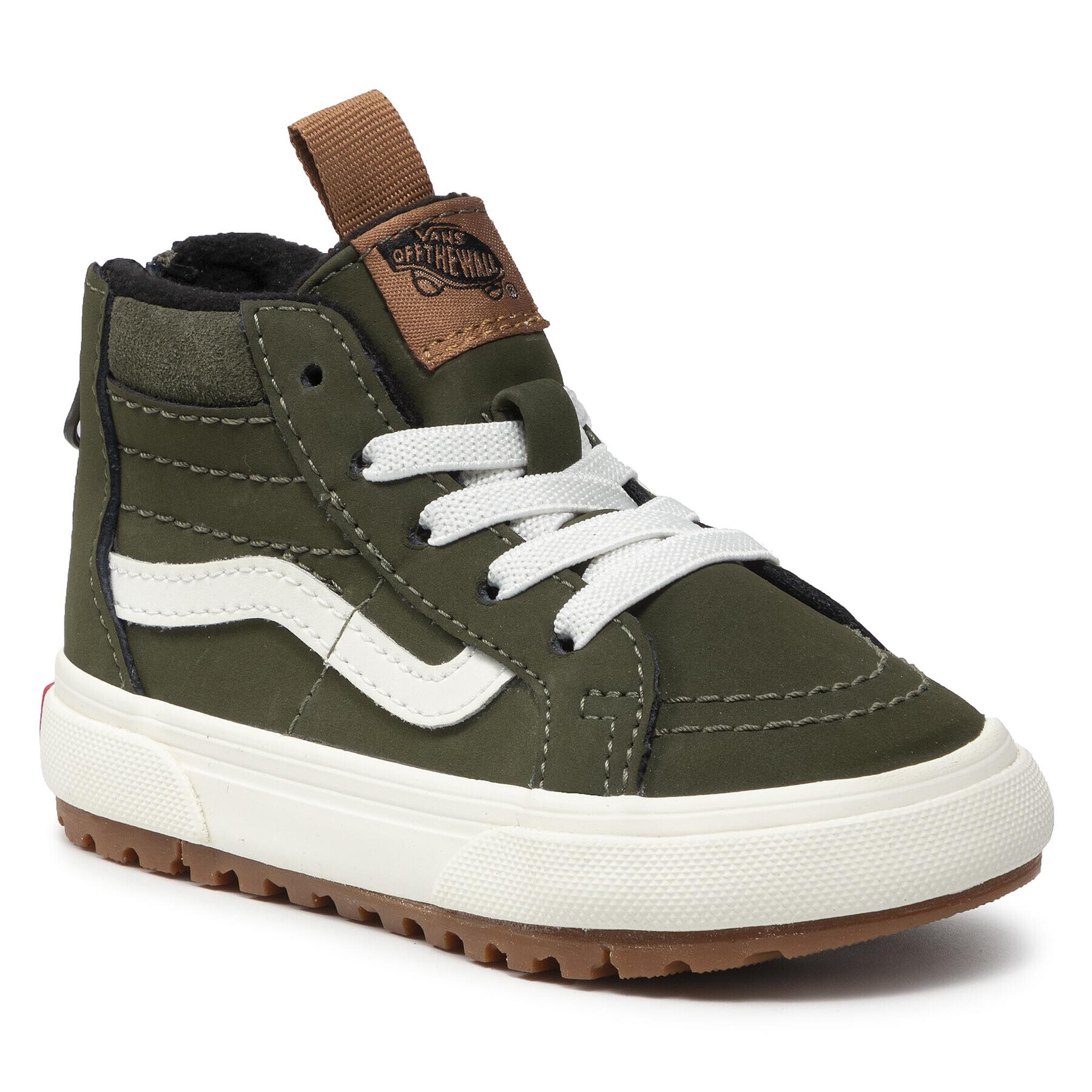 Vans Sneakersy Sk8-Hi Zip Mte-1 VN0A5HZ350K1 Zelená - Pepit.cz