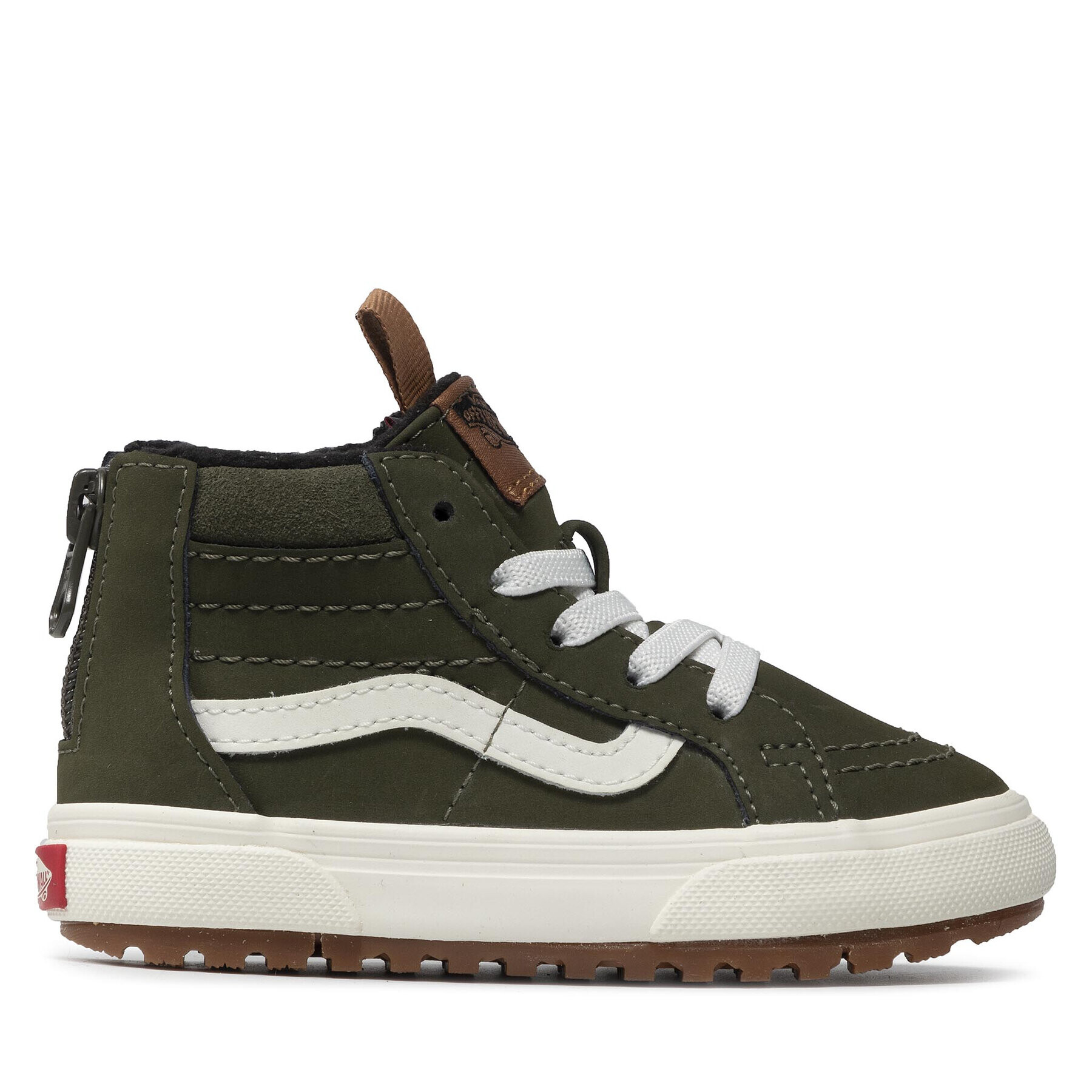 Vans Sneakersy Sk8-Hi Zip Mte-1 VN0A5HZ350K1 Zelená - Pepit.cz